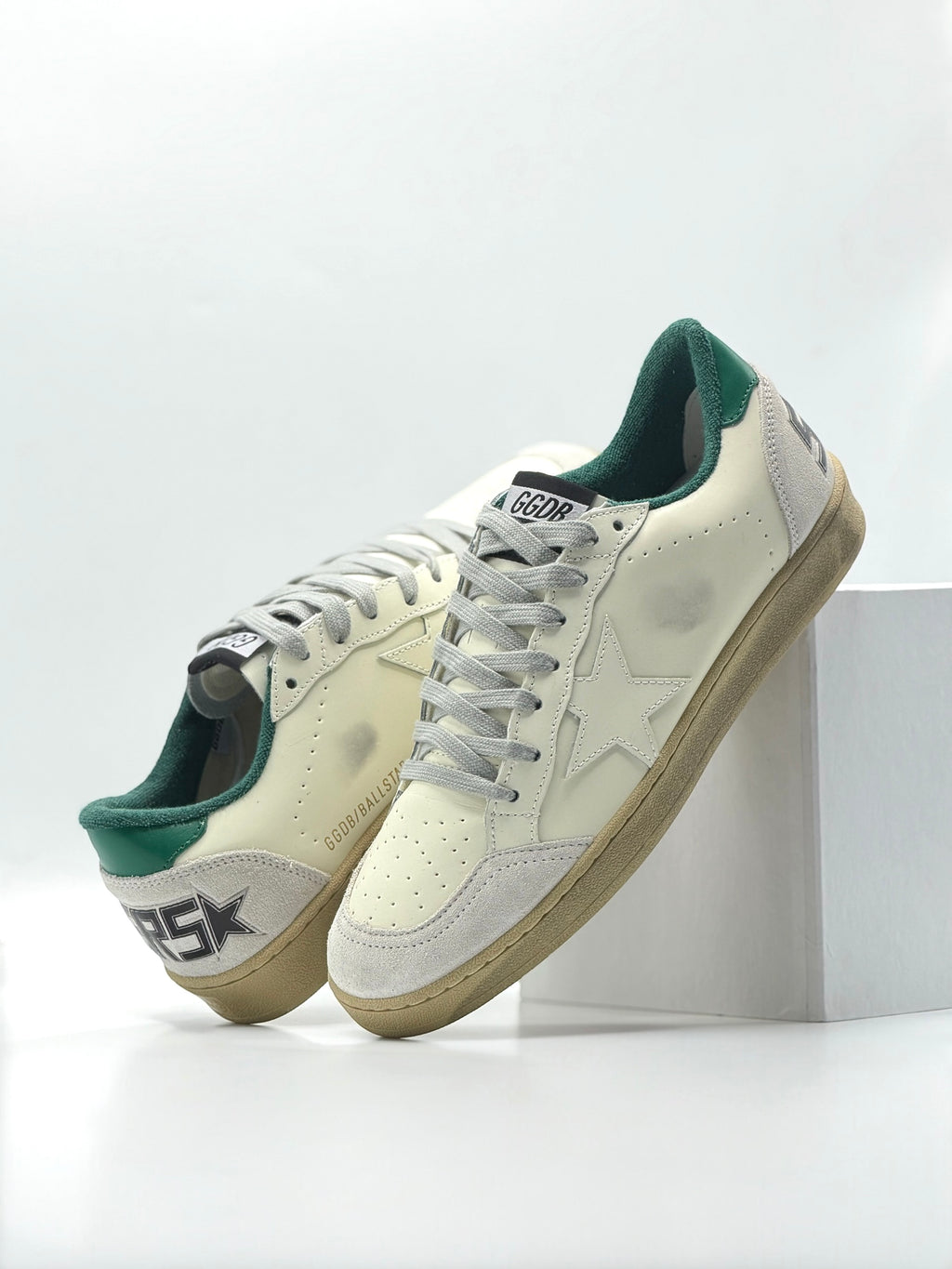 Golden Goose Ball Star | Blanco-Verde