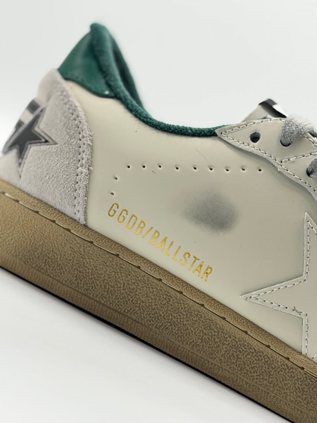 Golden Goose Ball Star | Blanco-Verde