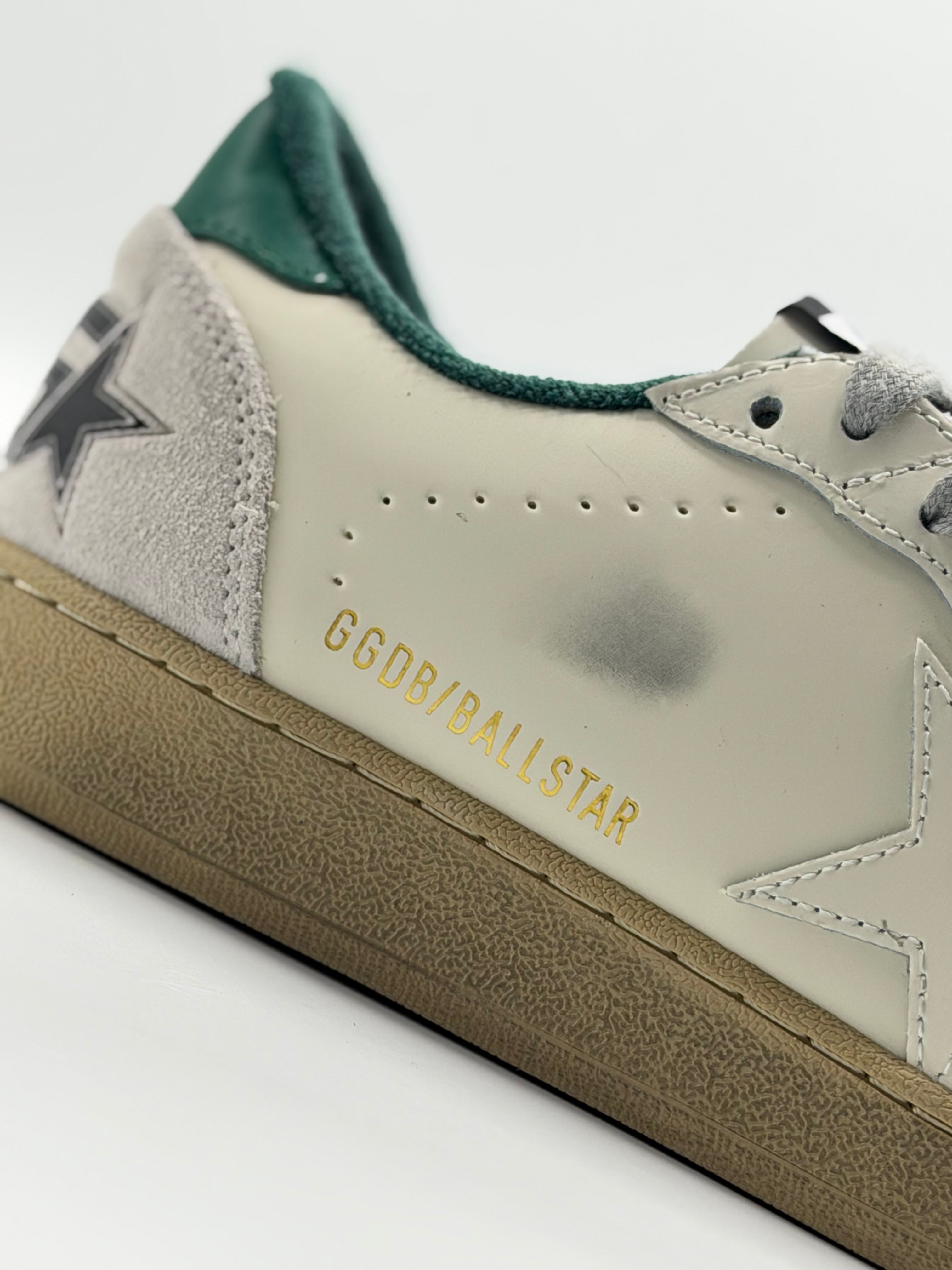 Golden Goose Ball Star | Blanco-Verde