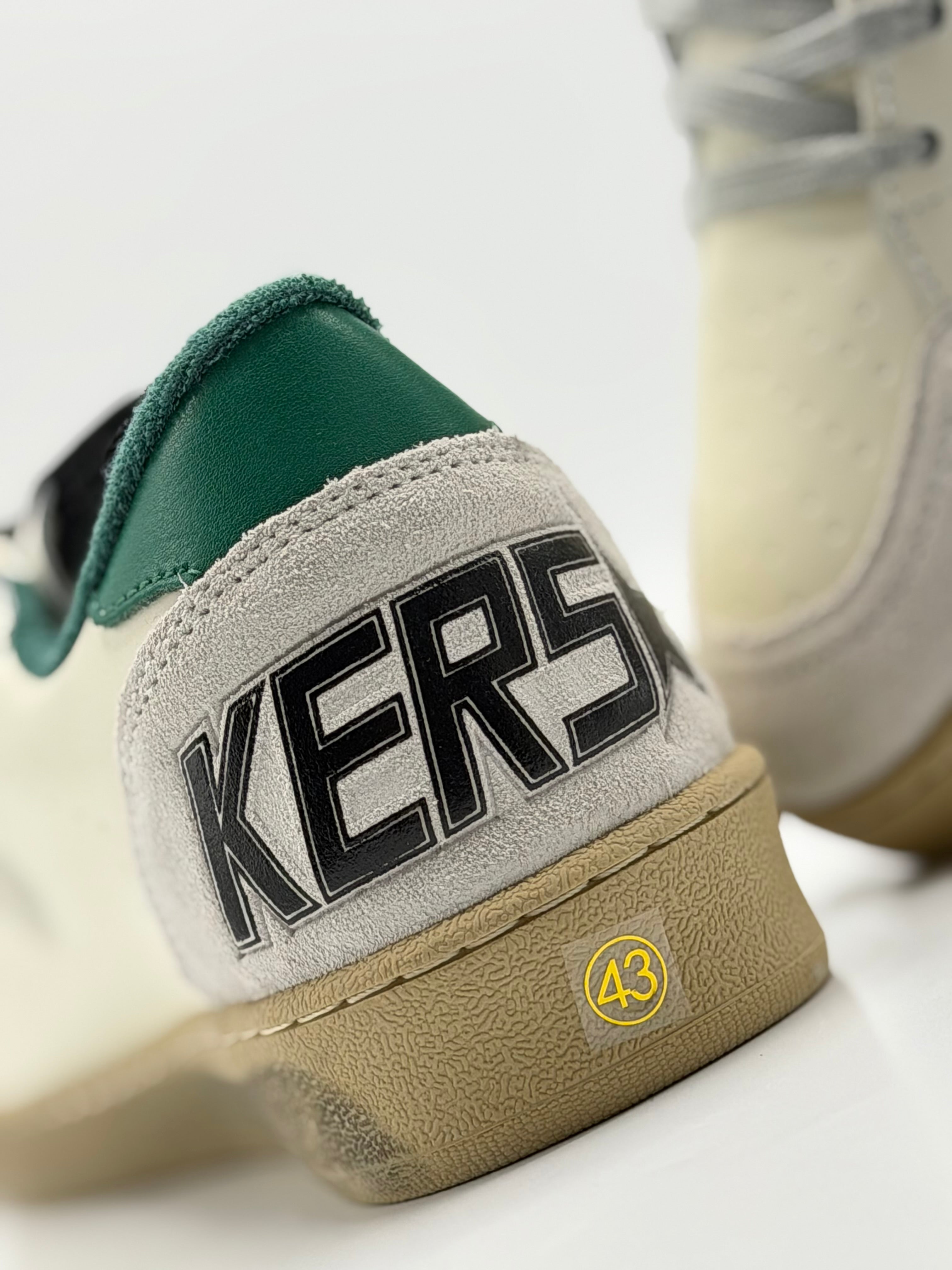 Golden Goose Ball Star | Blanco-Verde