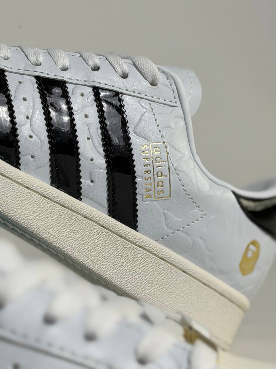 Super Star x Bape | Blanco-Negro