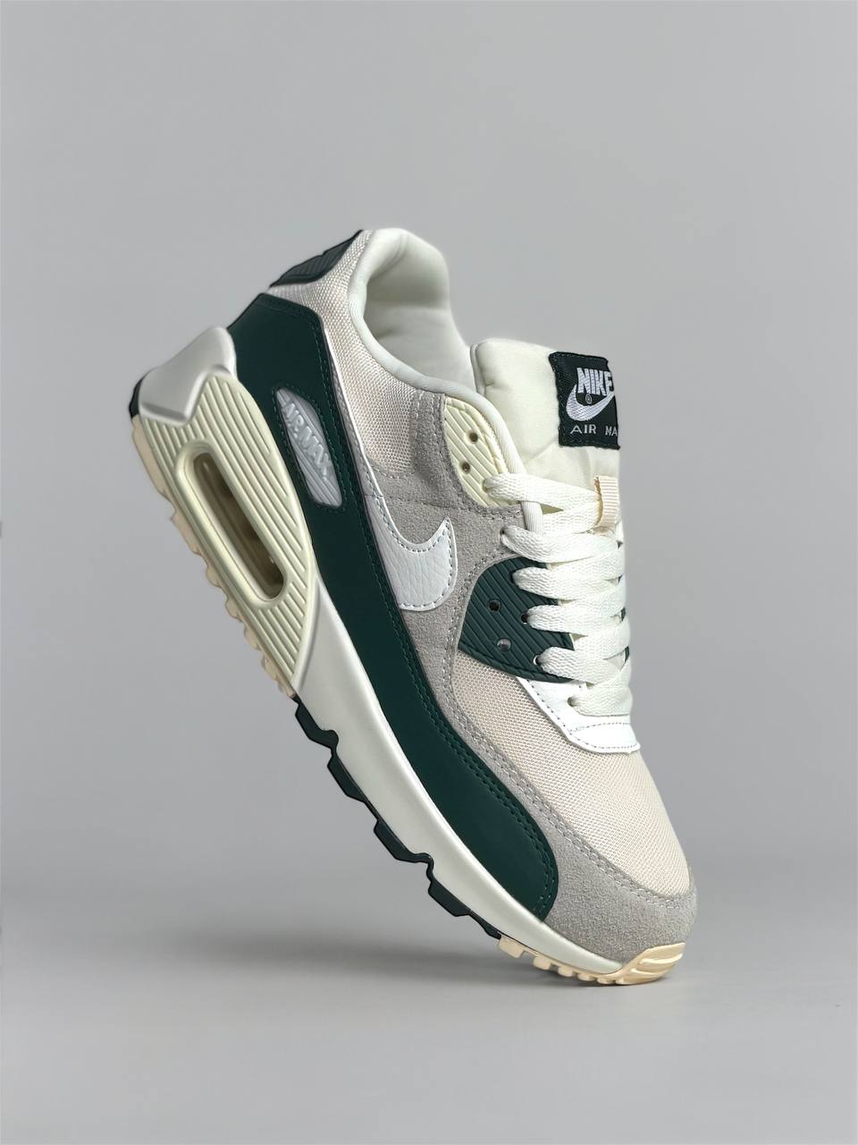 Air Max 90 'Sail Vintage Green' | Beige-Verde