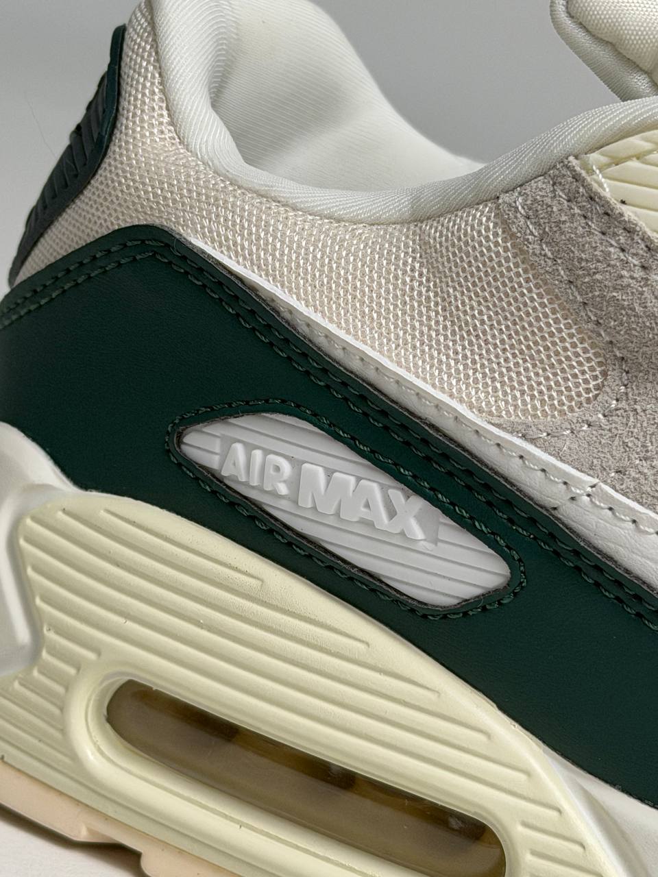 Air Max 90 'Sail Vintage Green' | Beige-Verde
