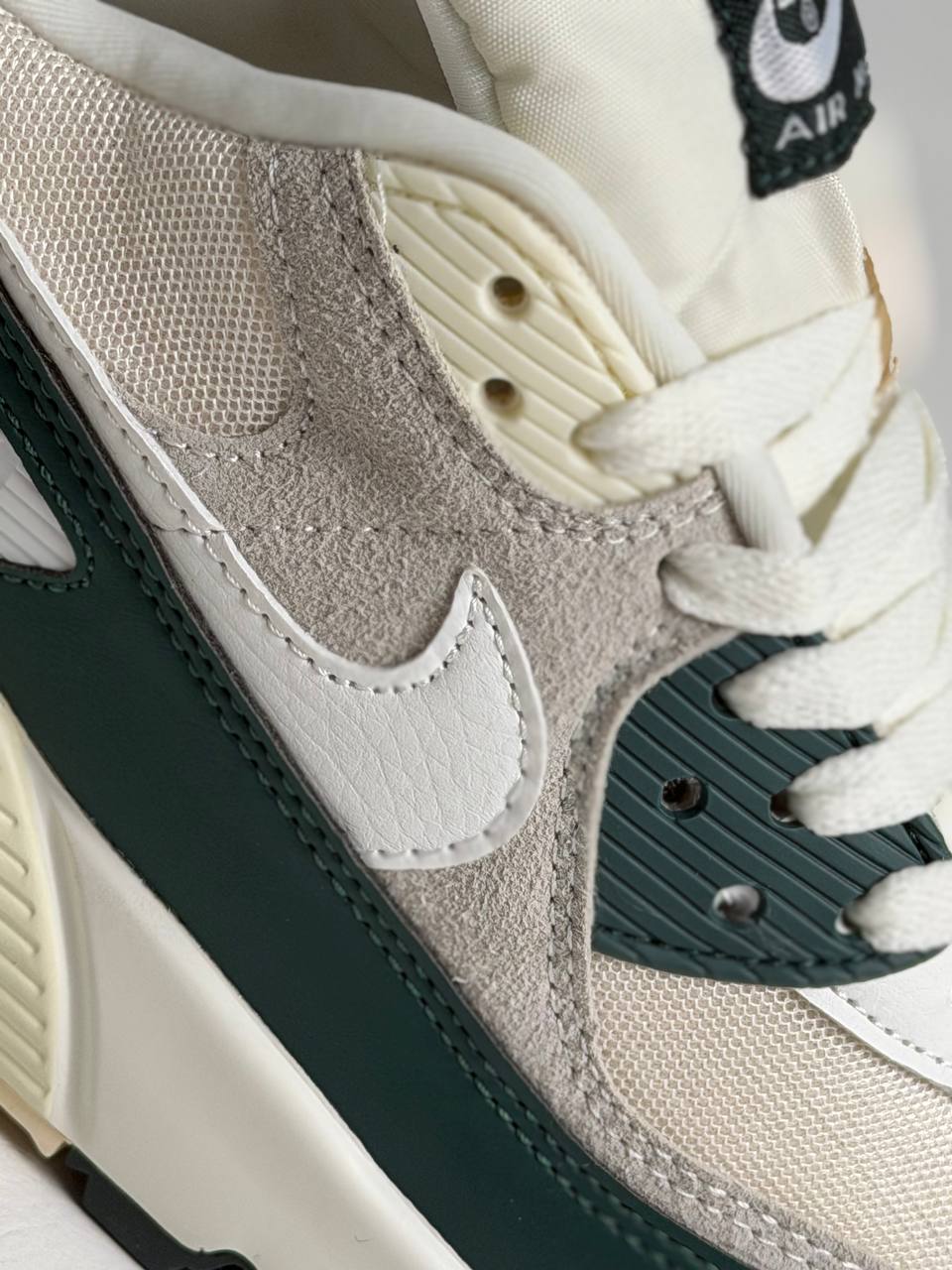 Air Max 90 'Sail Vintage Green' | Beige-Verde