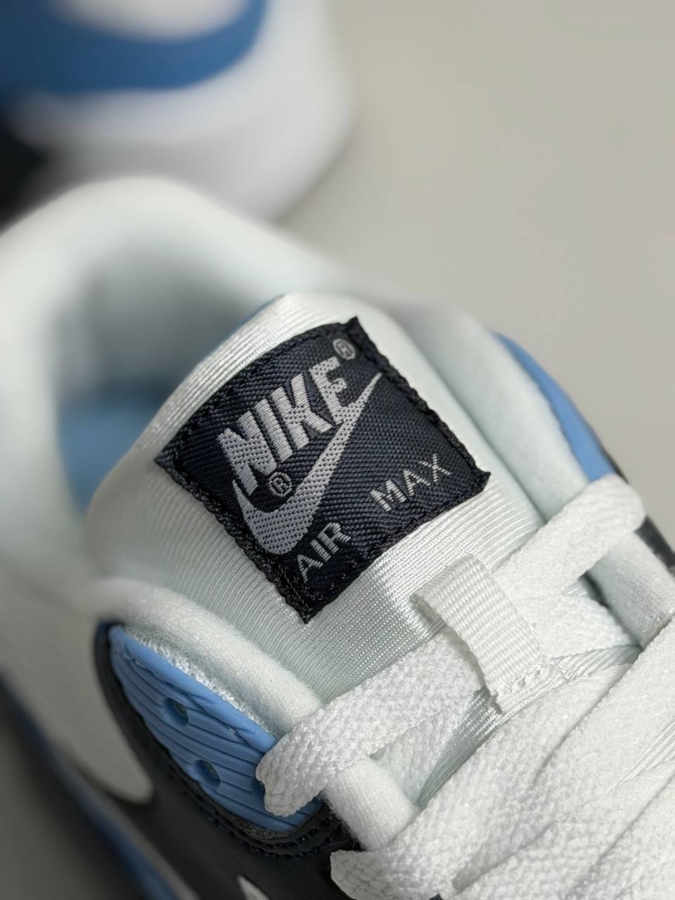 Air Max 90 UNC University Blue | Blanco-Azul-Negro