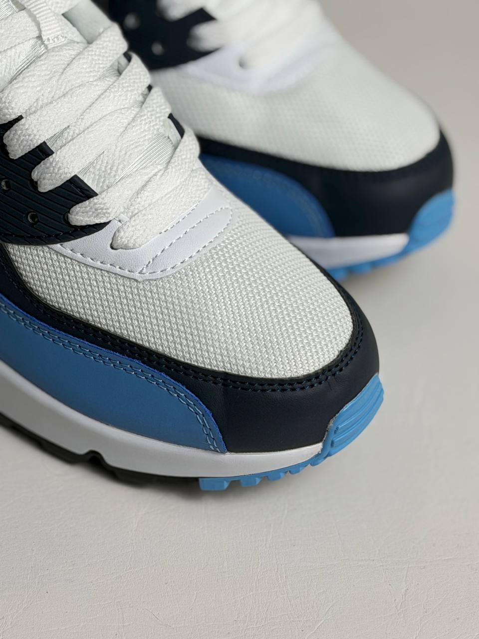 Air Max 90 UNC University Blue | Blanco-Azul-Negro