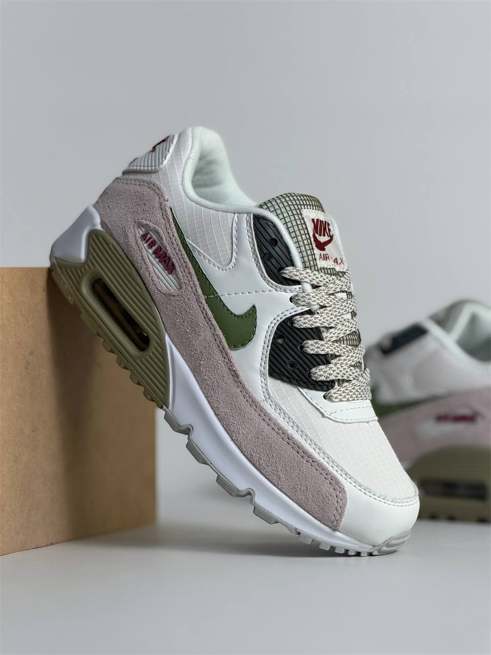 Air Max 90 'Phantom Neutral Olive' | Beige-Verde