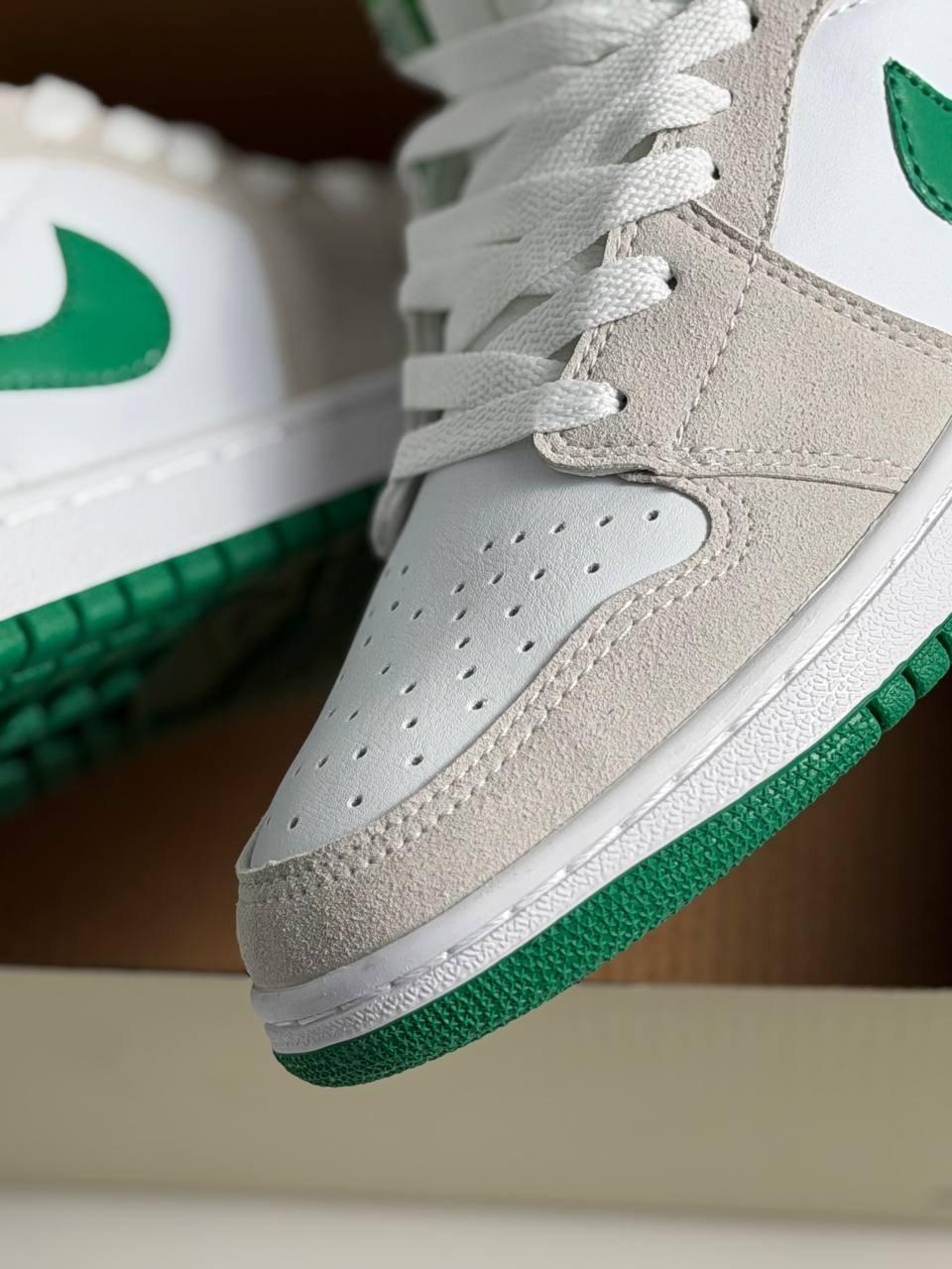 Air Jordan 1 MID SE | Blanco-Verde