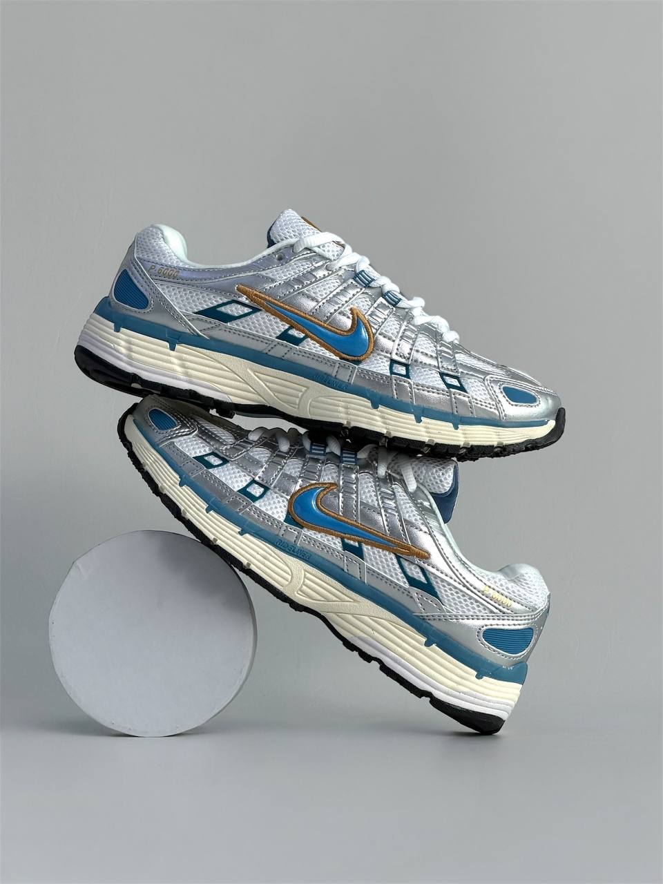 Nike P-6000 'Metallic Silver Aegean Storm' | Gris-Azul