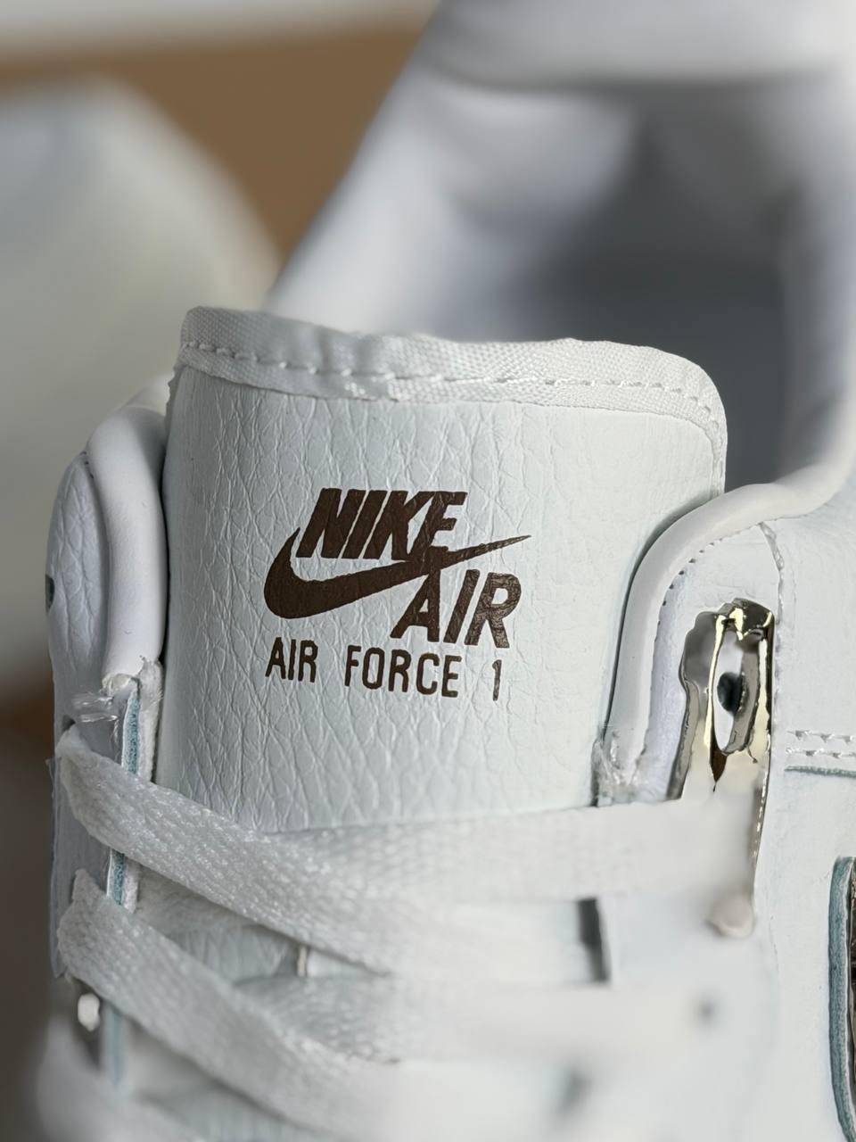 Air force 1 "Molten Metal" | Plateado-Blanco
