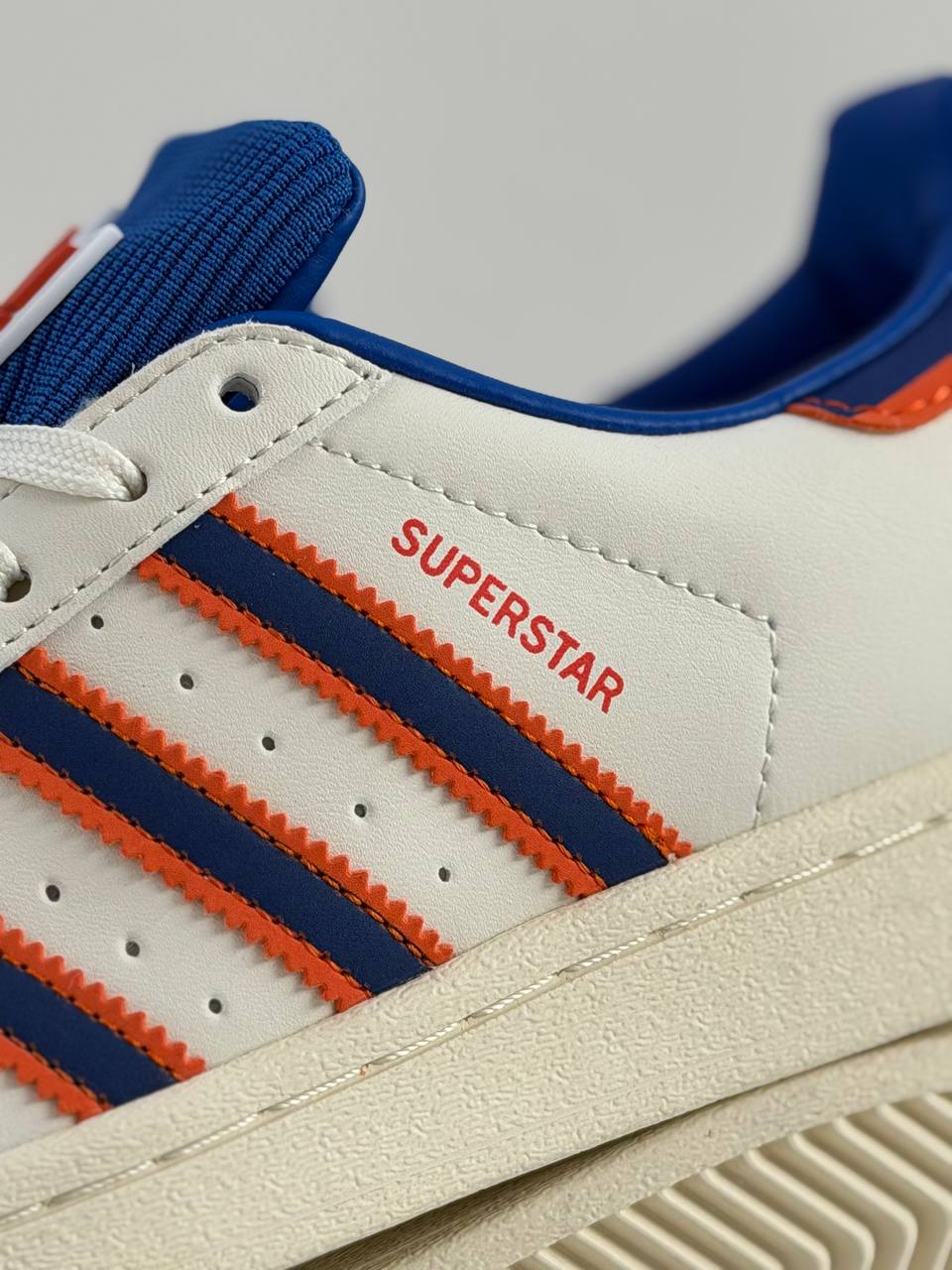Super Star 'White Royal Blue' | Blanco-Azul-Naranja
