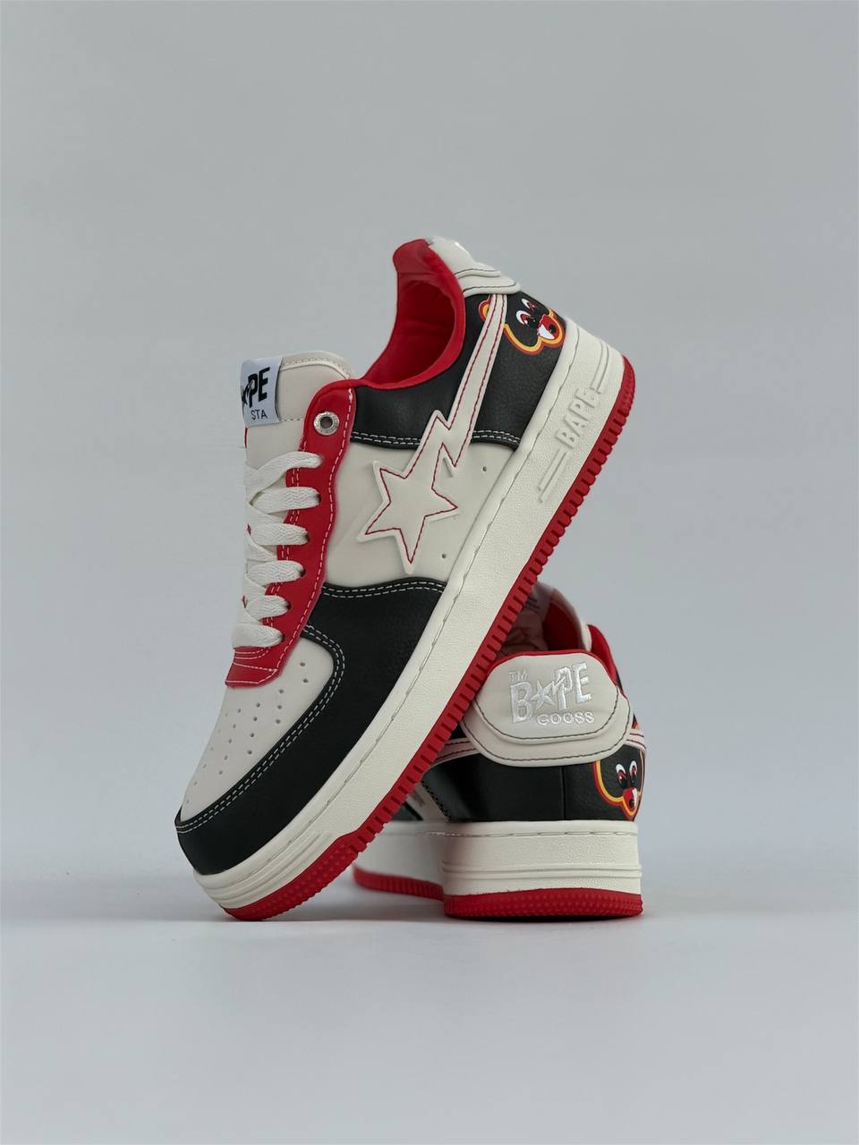 Bape Sta X Kanye West | Beige-Rojo