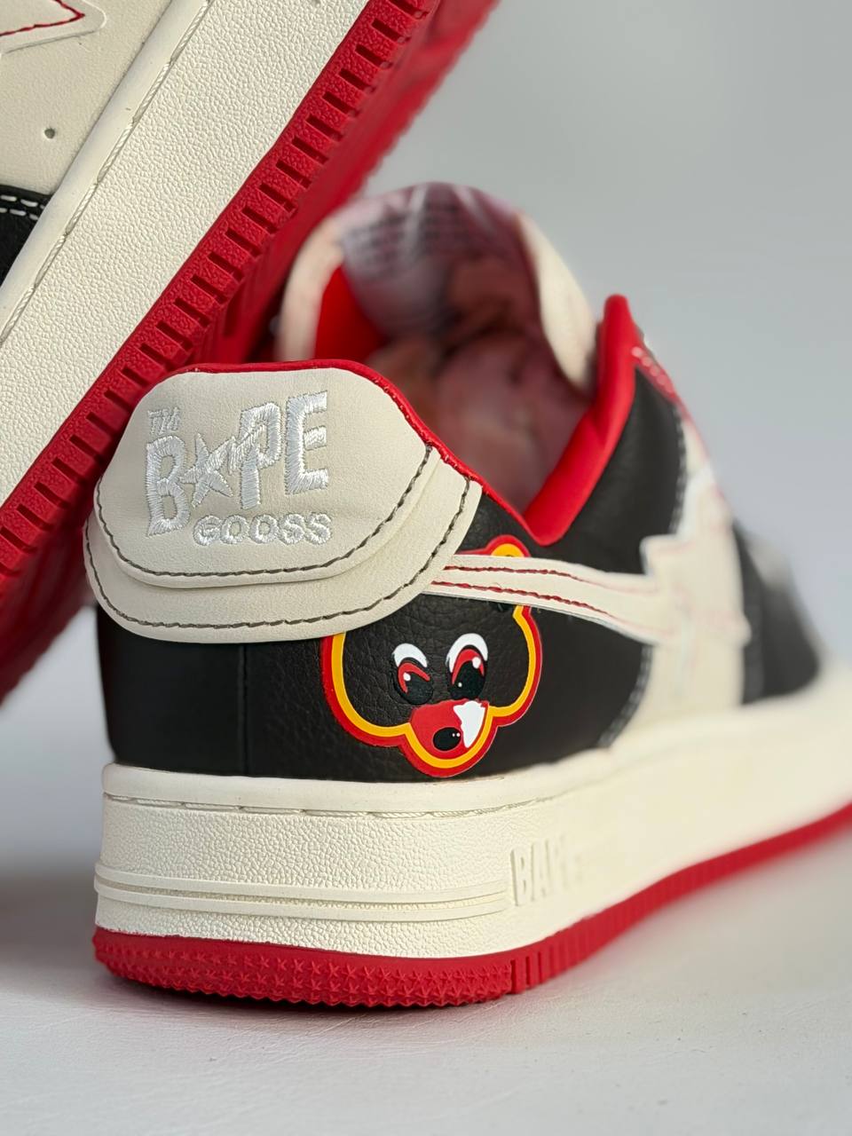 Bape Sta X Kanye West | Beige-Rojo
