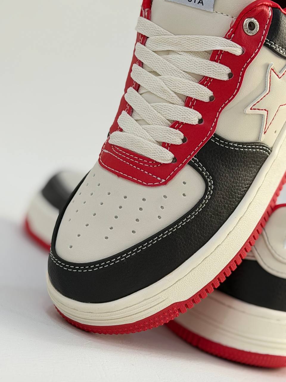 Bape Sta X Kanye West | Beige-Rojo