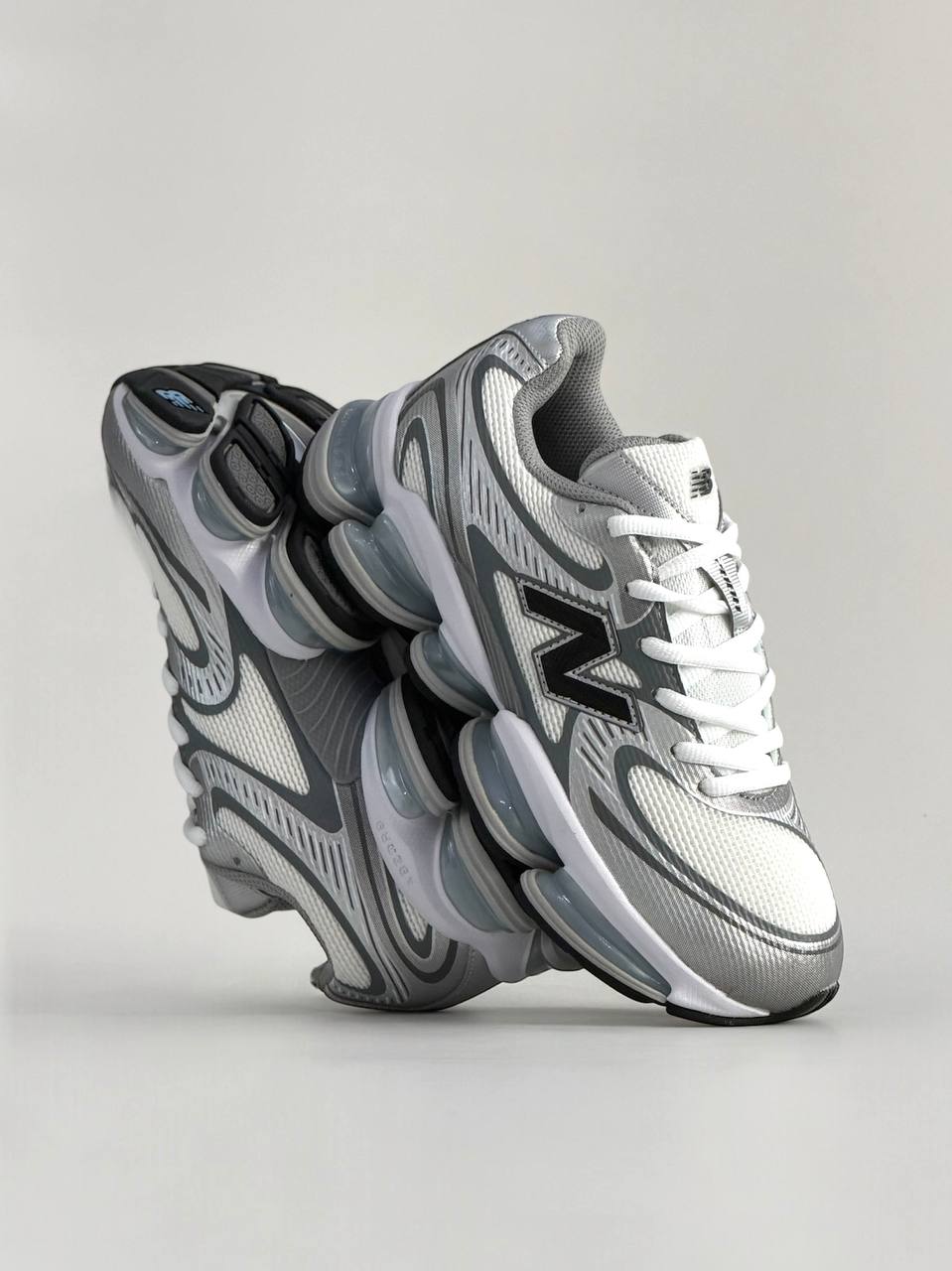New Balance ABZORB 2000 White Silver Metallic | Plateado-Azul