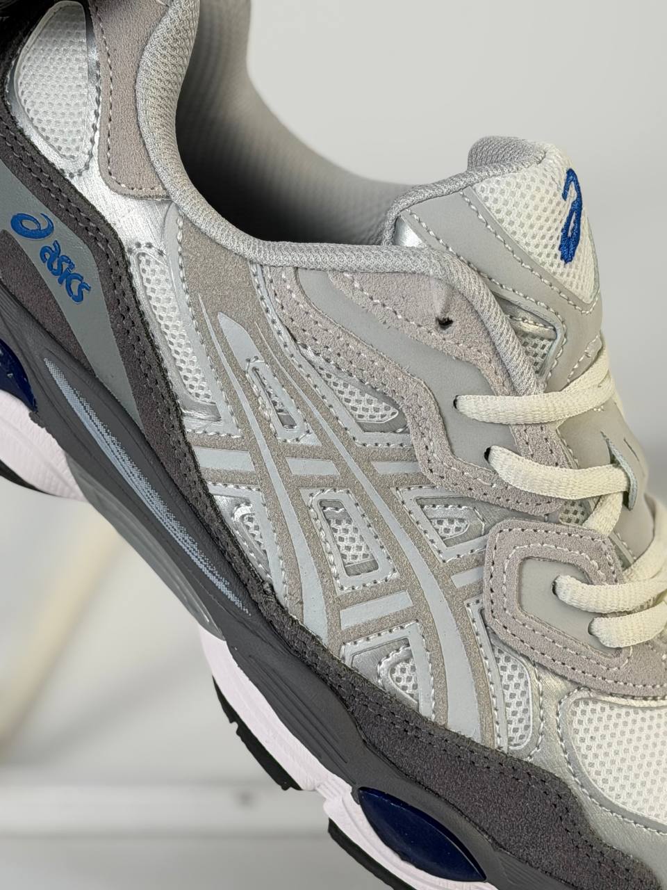 ASICS Tenis Gel-NYC Glacier Grey/Gravel | Gris-Azul-Blanco