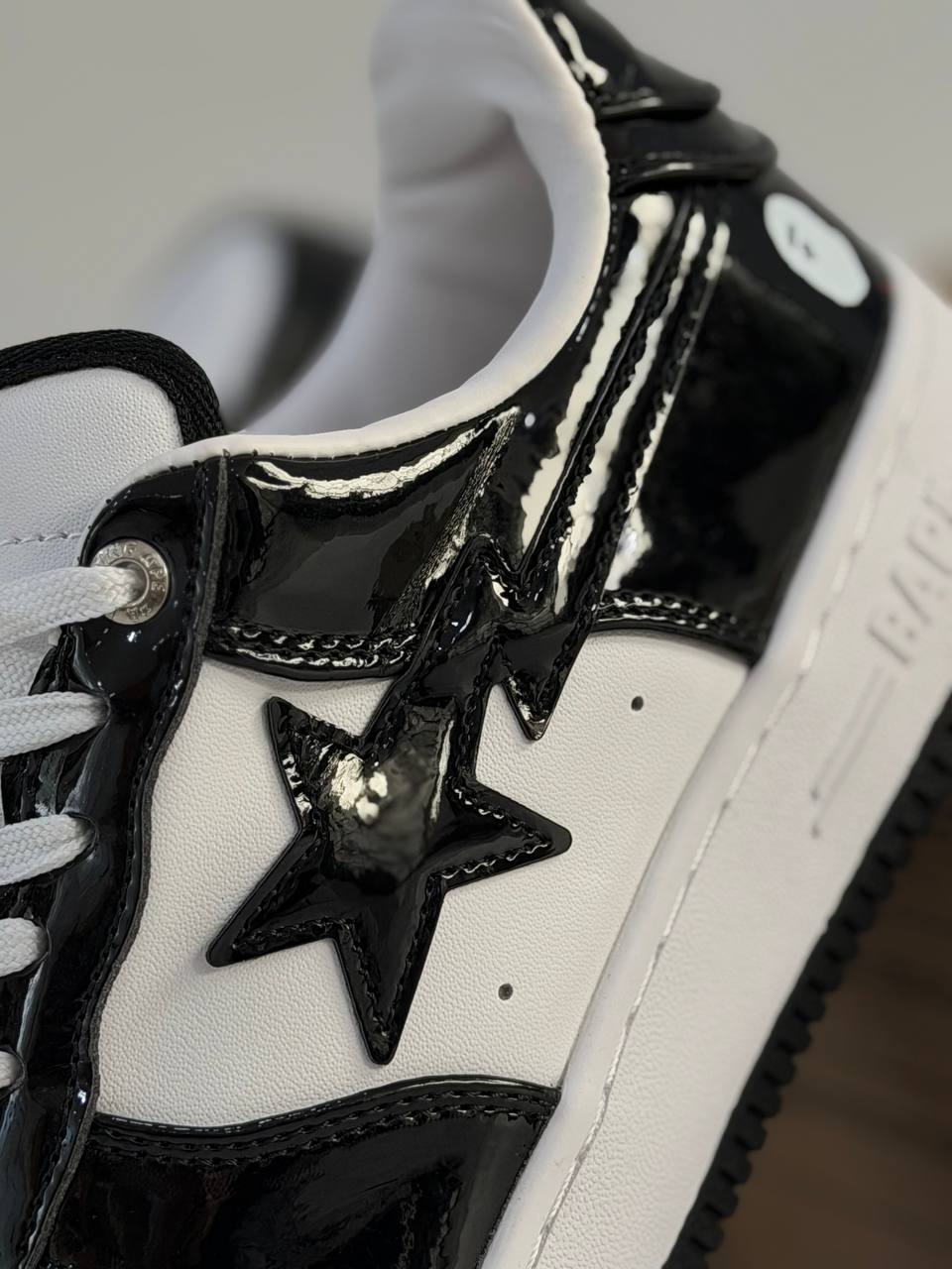 BAPE STA Low White black Shark | Blanco-Negro