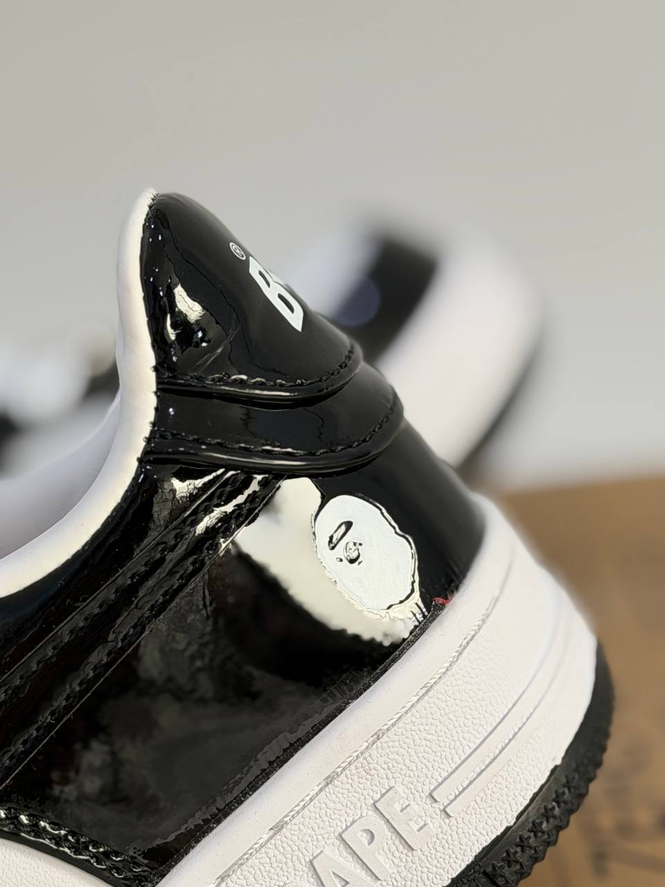 BAPE STA Low White black Shark | Blanco-Negro