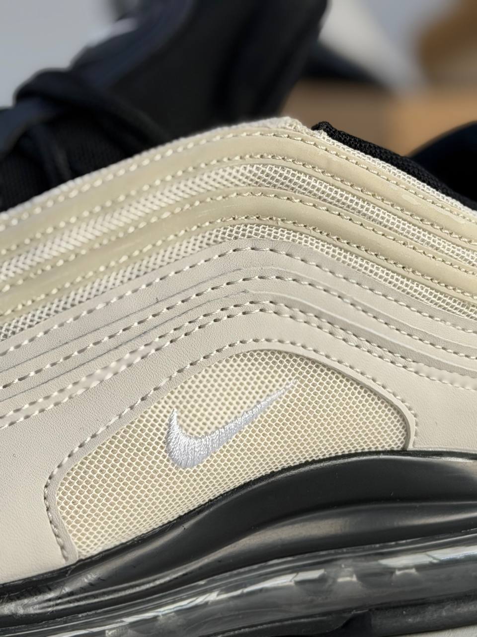 Air Max 97 Light Bone | Beige-Negro