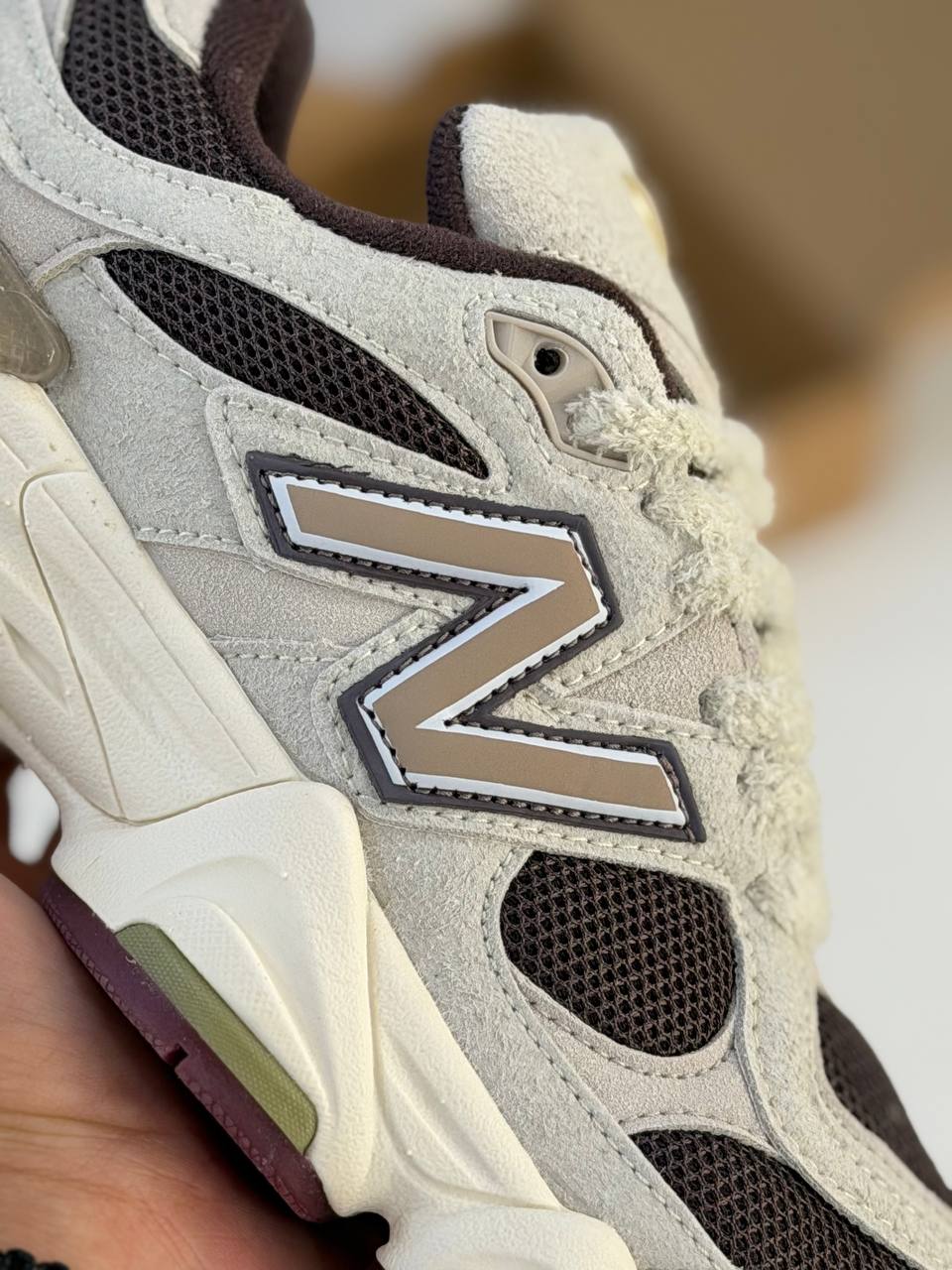 New Balance 9060 "Linen/Stoneware/Licorice" | Beige-Marrón