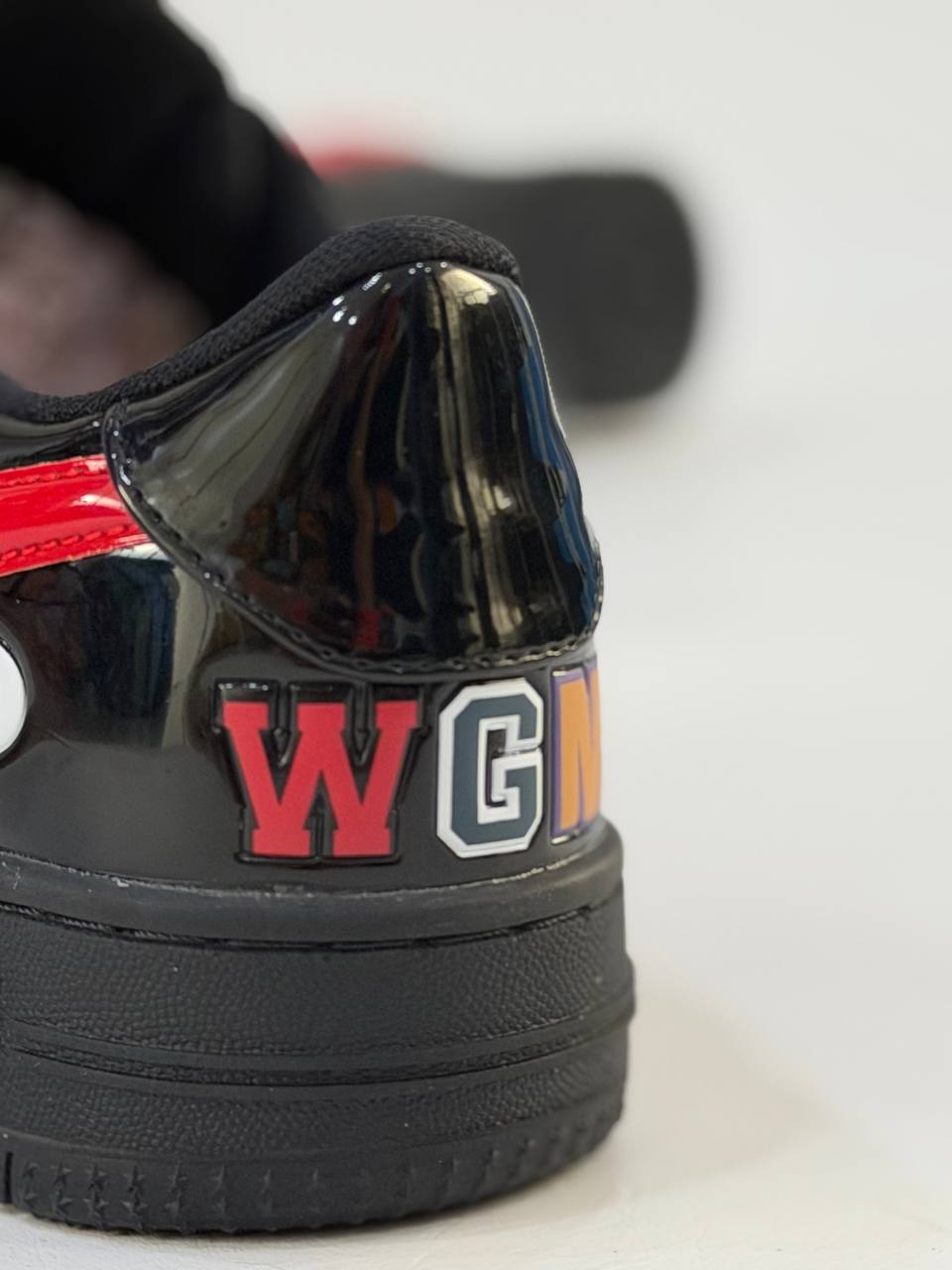 BAPE Sta Low Shark | Negro-Rojo