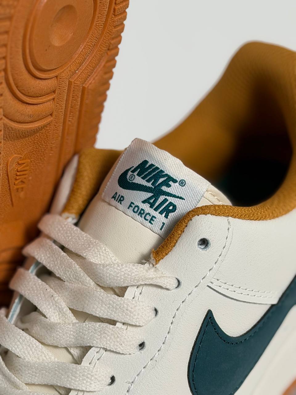 Nike Air Force 1 'Cream Green' | Naranja-Verde-Blanco