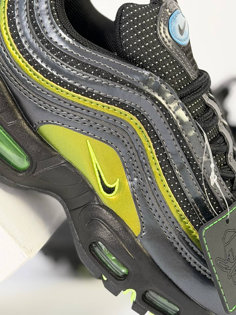 Nike Air Max 97 'DUCKS OF A FEATHER' | Gris-Verde