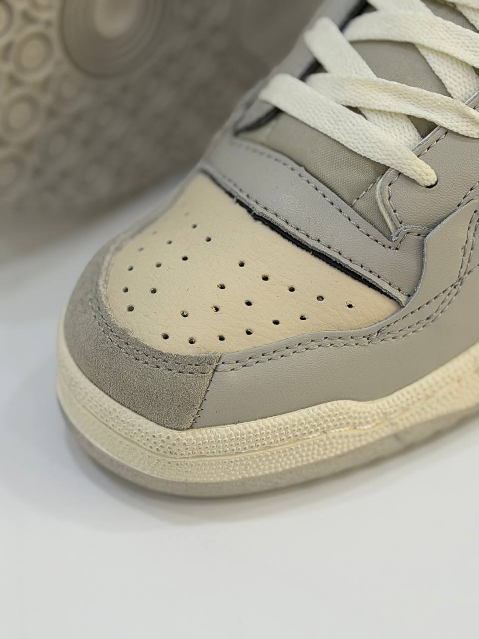 Adidas Fórum Double Grey | Beige-Negro