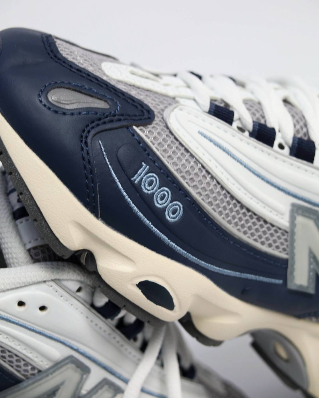 New Balance 1000 Navy Sea Salt | Azul-Blanco