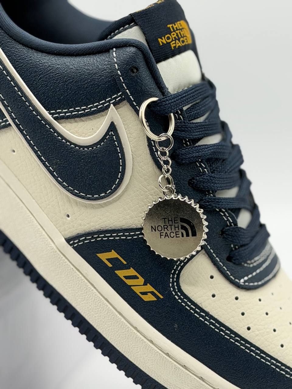 Nike Air Force 1 Low x CDG x The North Face | Blanco-Azul