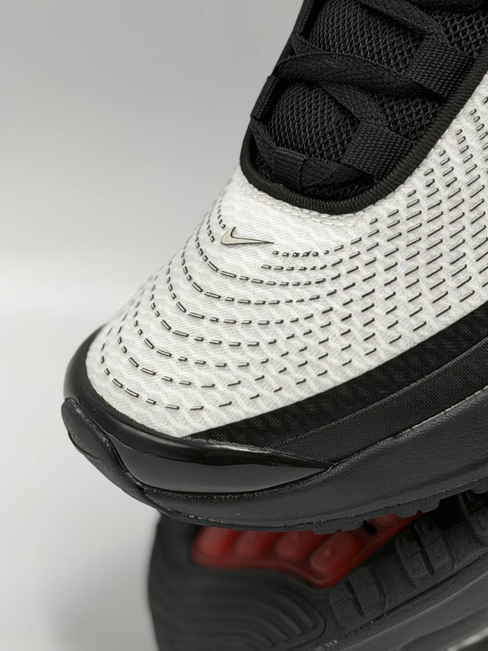 Nike Tenis Air Max Dn Pale Ivory | Negro-Blanco-Naranja