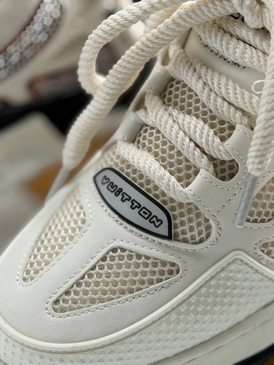 Louis Vuitton Skate “Leopard Pearl” | Beige-Marrón