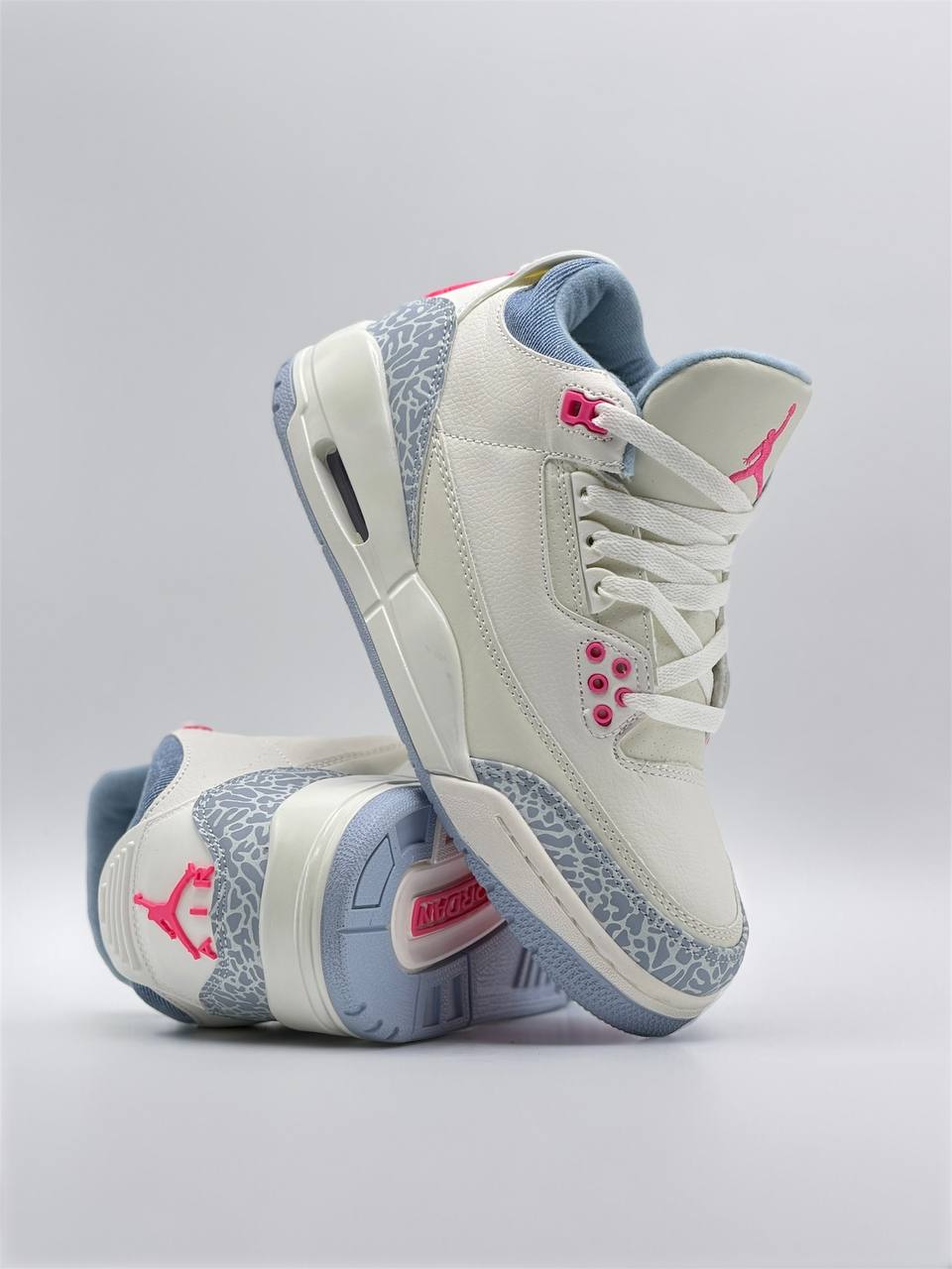 Air Jordan 3 Retro “Cobalt Bliss” | Blanco-Azul-Rosa