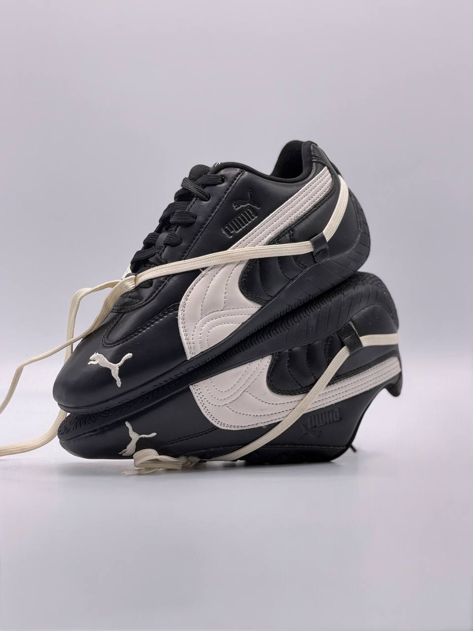 Puma Speedcat Premium "Rosé Black" | Beige-Negro