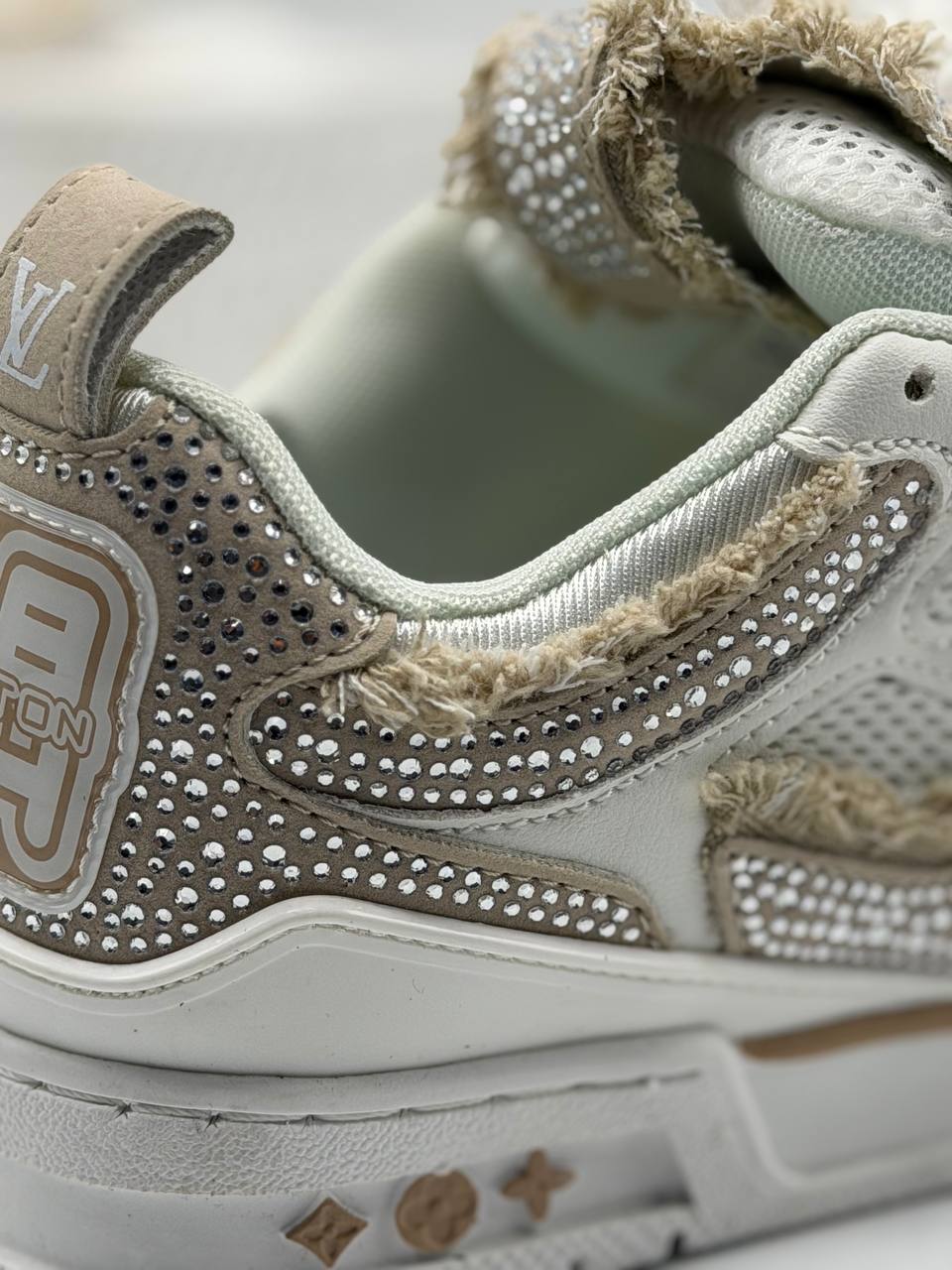 Louis Vuitton Skate x Swarovski White | Beige-Blanco |