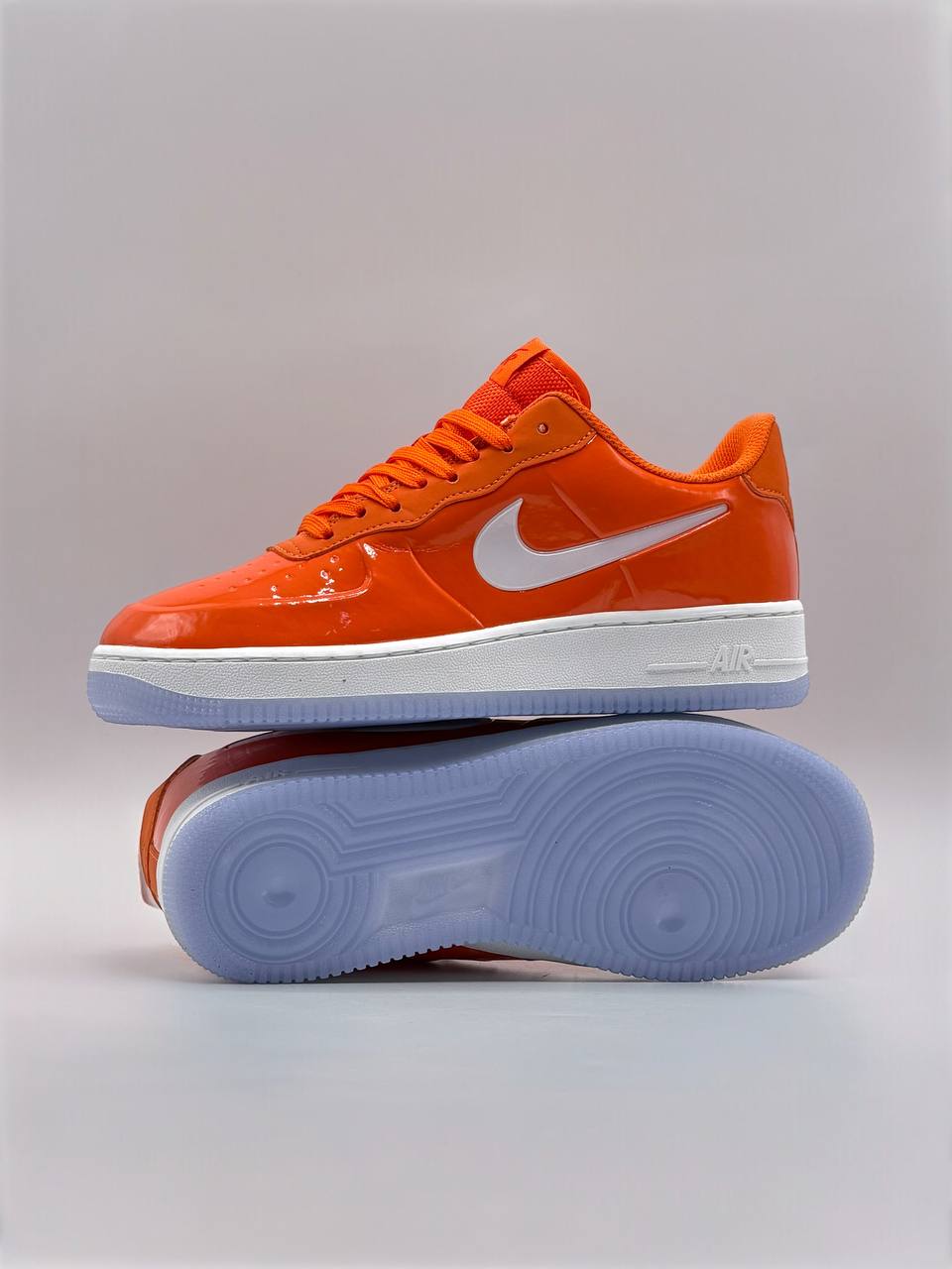 La Nike Air Force 1 'Orange White Patent'  | Naranja-Blanco |