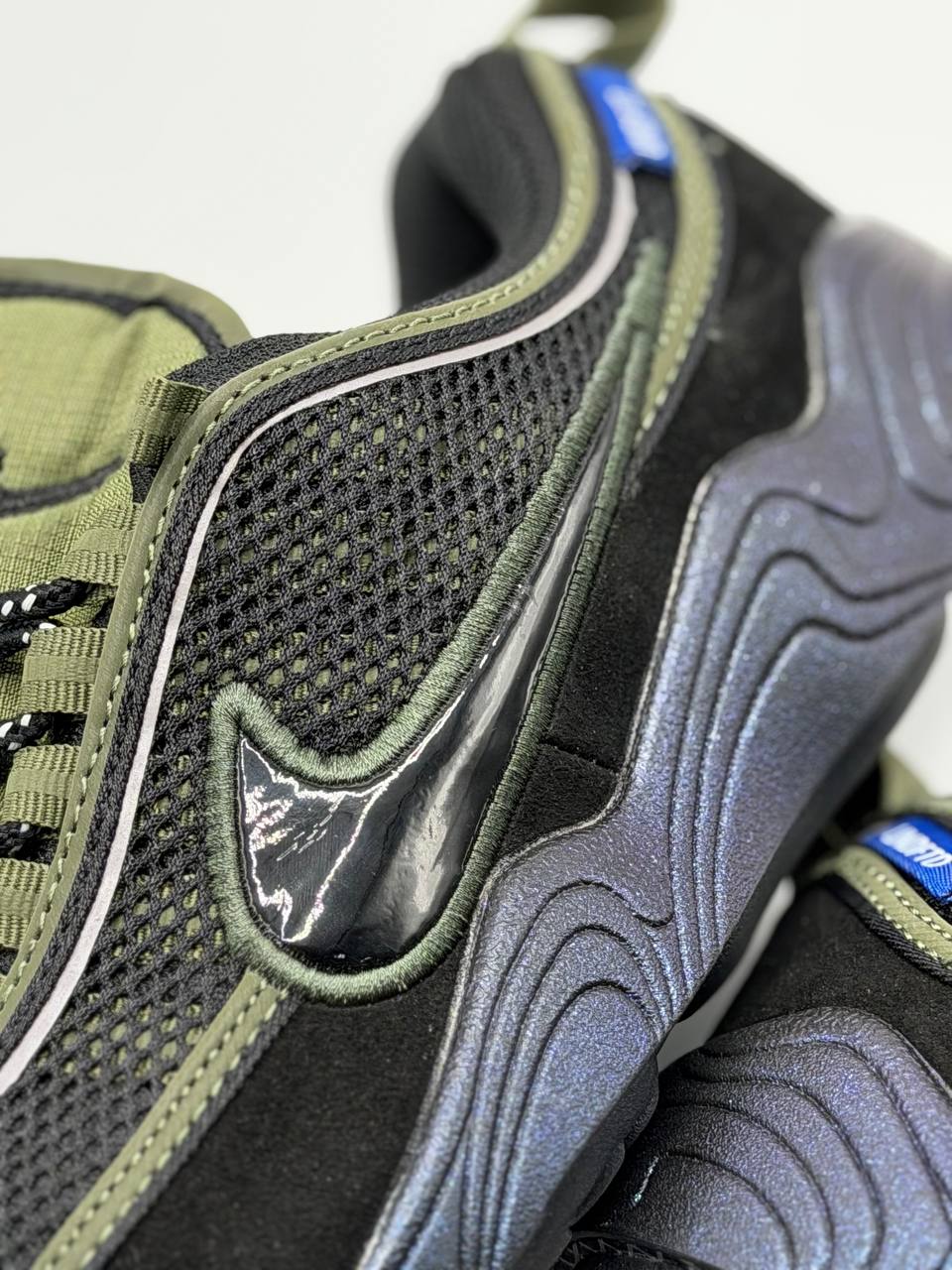 Nike Air Zoom Spiridon Undefeated  | Negro-Verde|