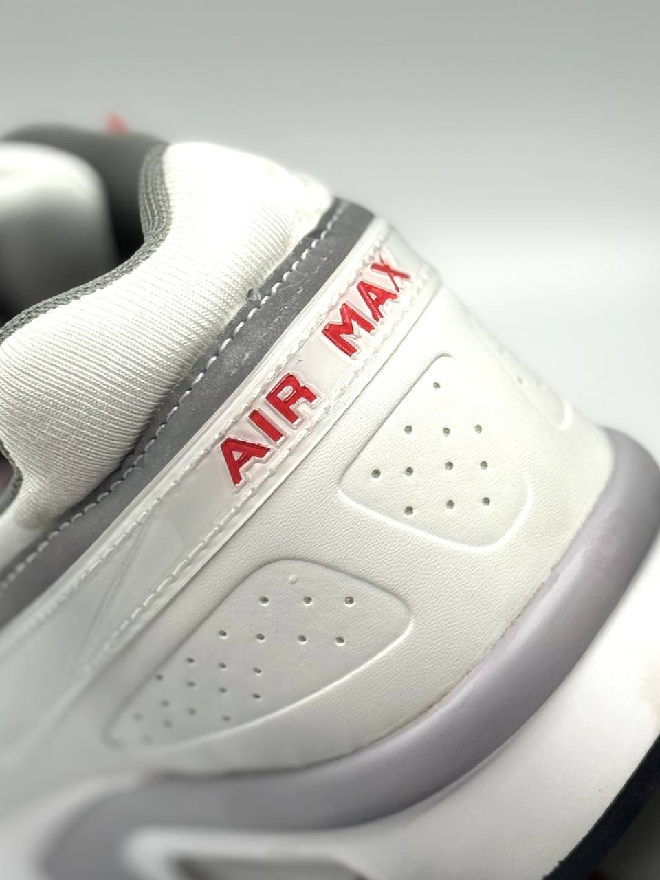 Nike Air Max BW Perian Gray White  | Blanco-Rojo |