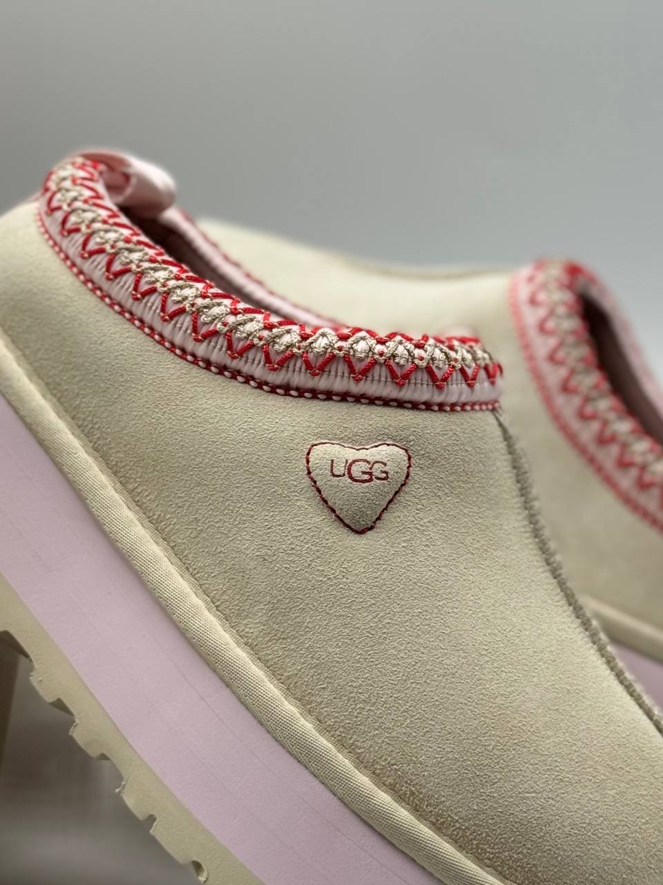 UGG Tazz Love '26 Slipper Sea Salt Rosetta'  | Beige-Rosa |