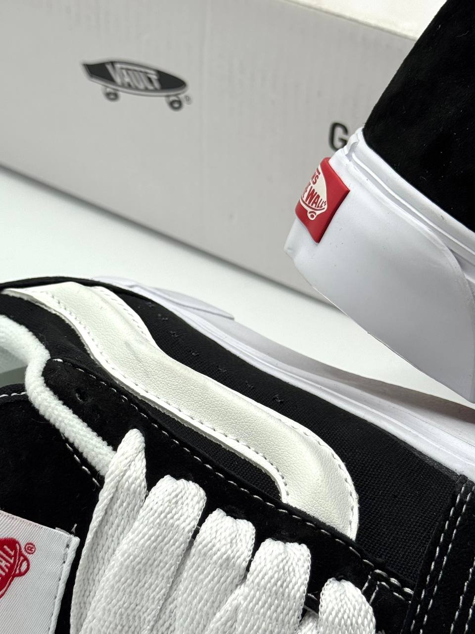 Vans Knu Skool  | Black-White |