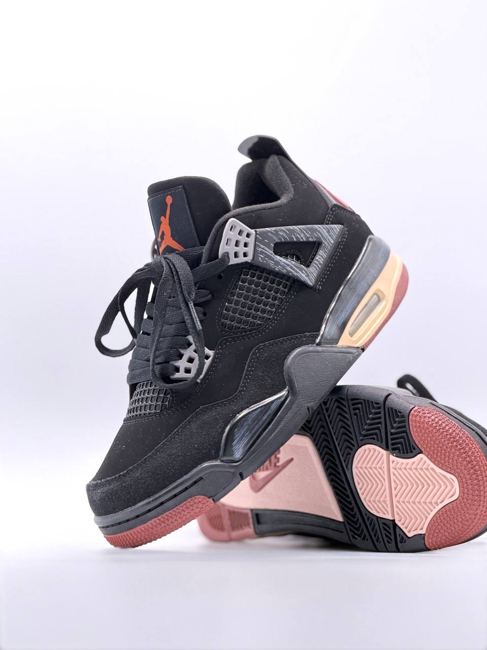 Air Jordan 4 'London'  | Negro-Rojo |
