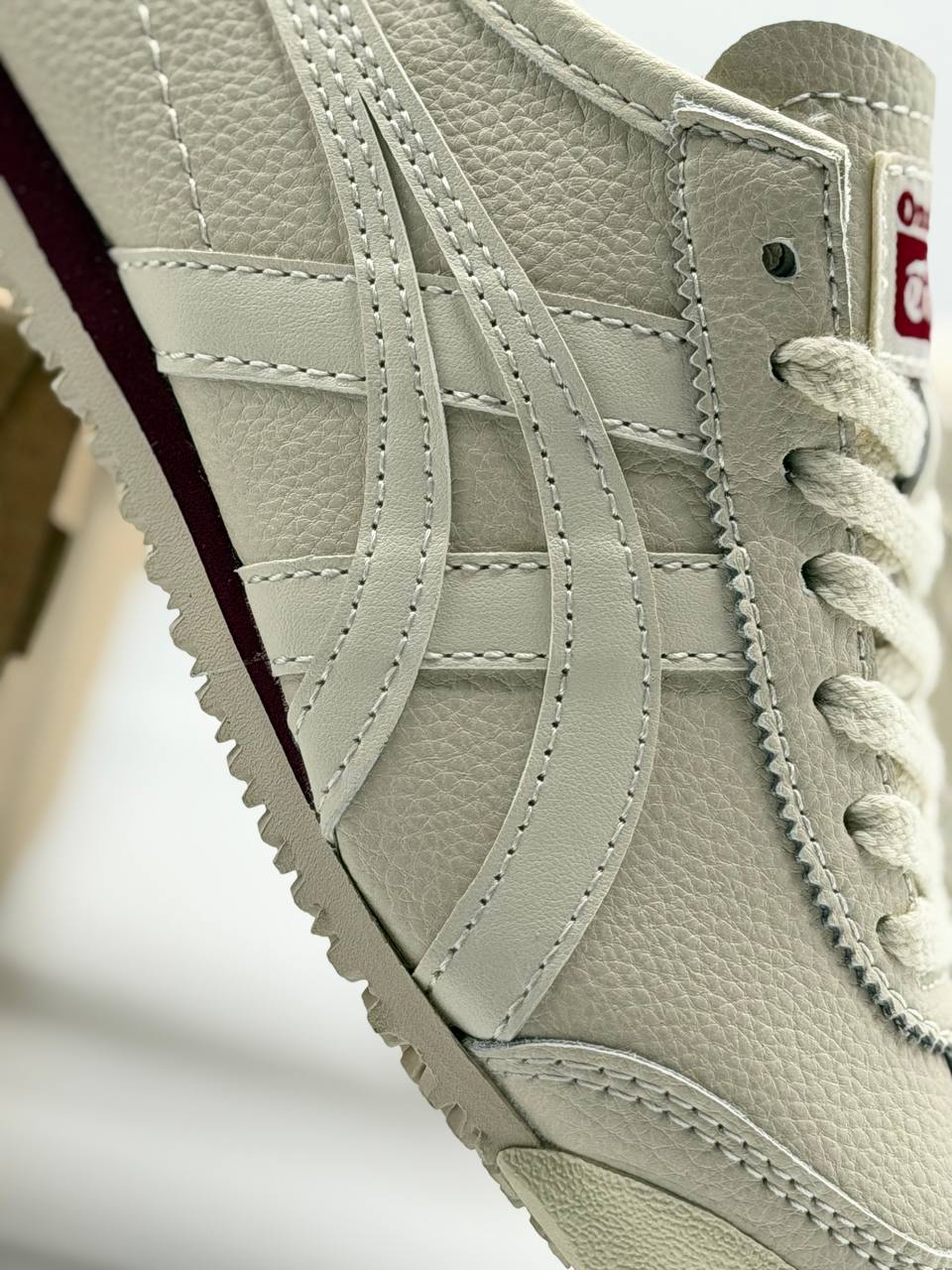 Tiger Onitsuka Mexico 66  | Beige-Rojo |