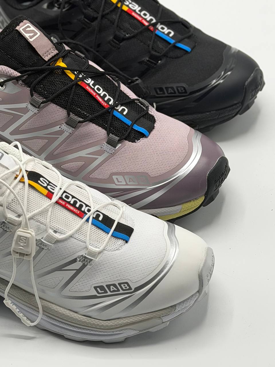 Salomon XT-6 | Blanco-Negro-Purpura |