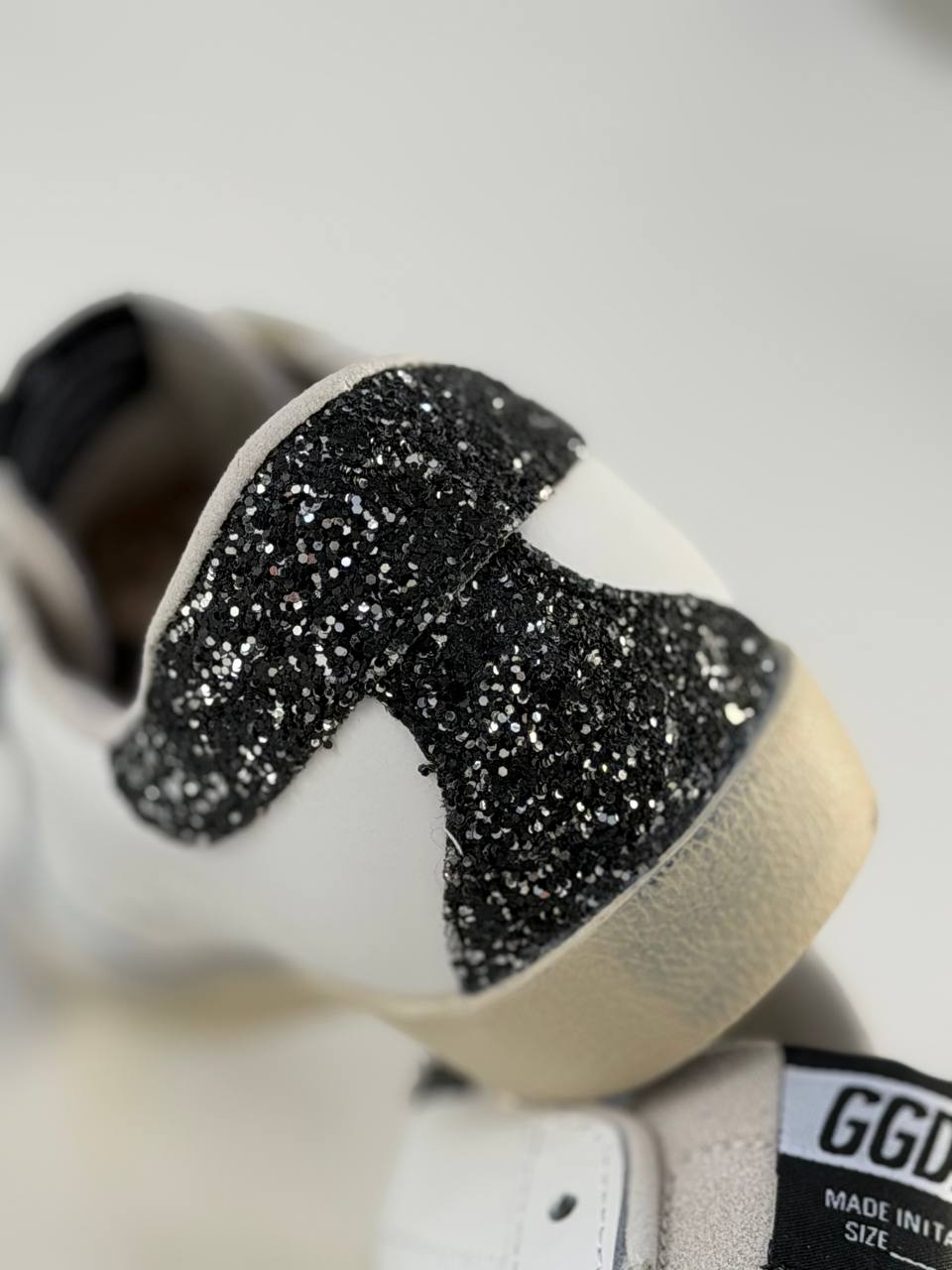 Golden Goose Super-Star  | Blanco-Plateado |