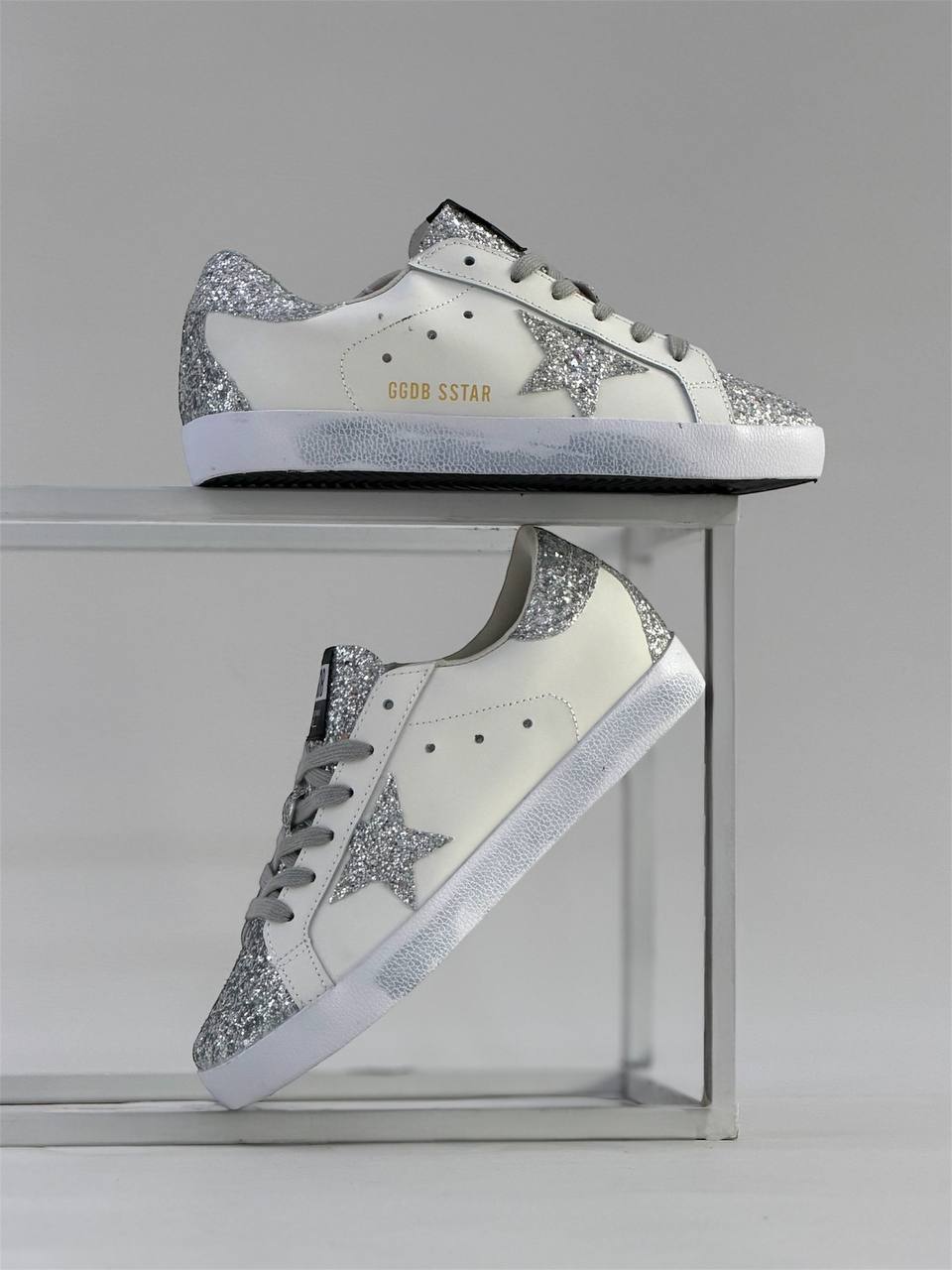 Golden Goose Super-Star Edición Oaxaca  | Blanco-Plateado |