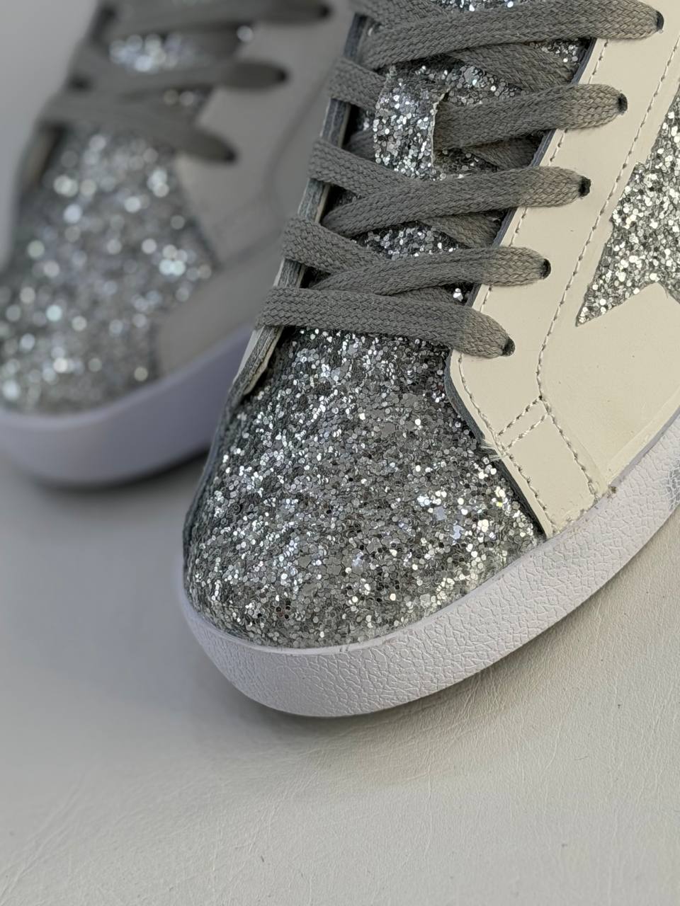 Golden Goose Super-Star Edición Oaxaca  | Blanco-Plateado |