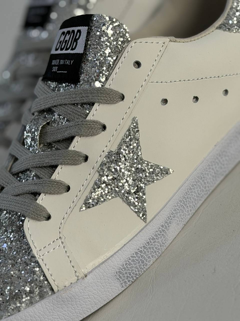 Golden Goose Super-Star Edición Oaxaca  | Blanco-Plateado |