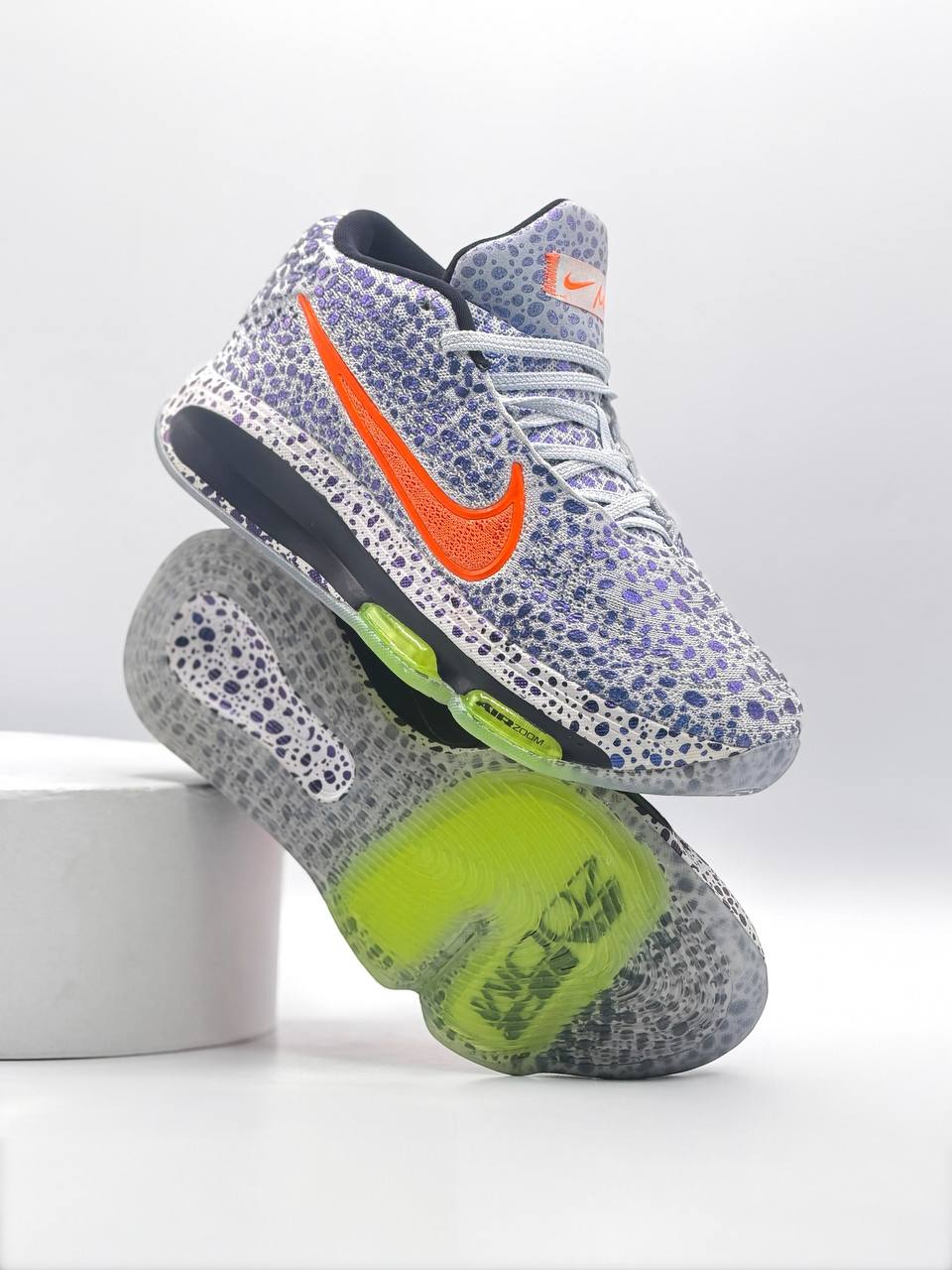 Nike Air Zoom G.T. Hustle 3 "Safari"  | Gris-Naranja |