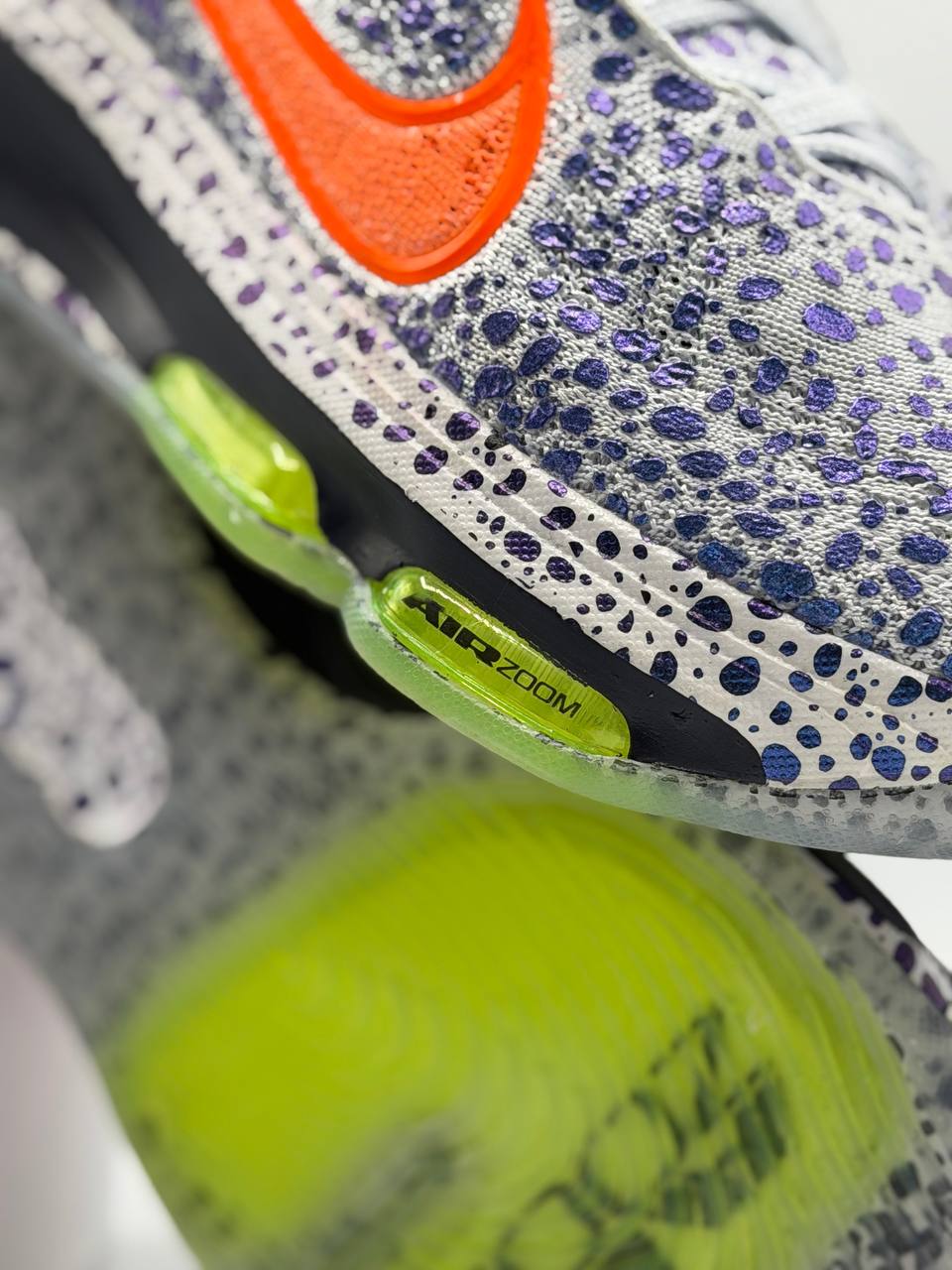 Nike Air Zoom G.T. Hustle 3 "Safari"  | Gris-Naranja |