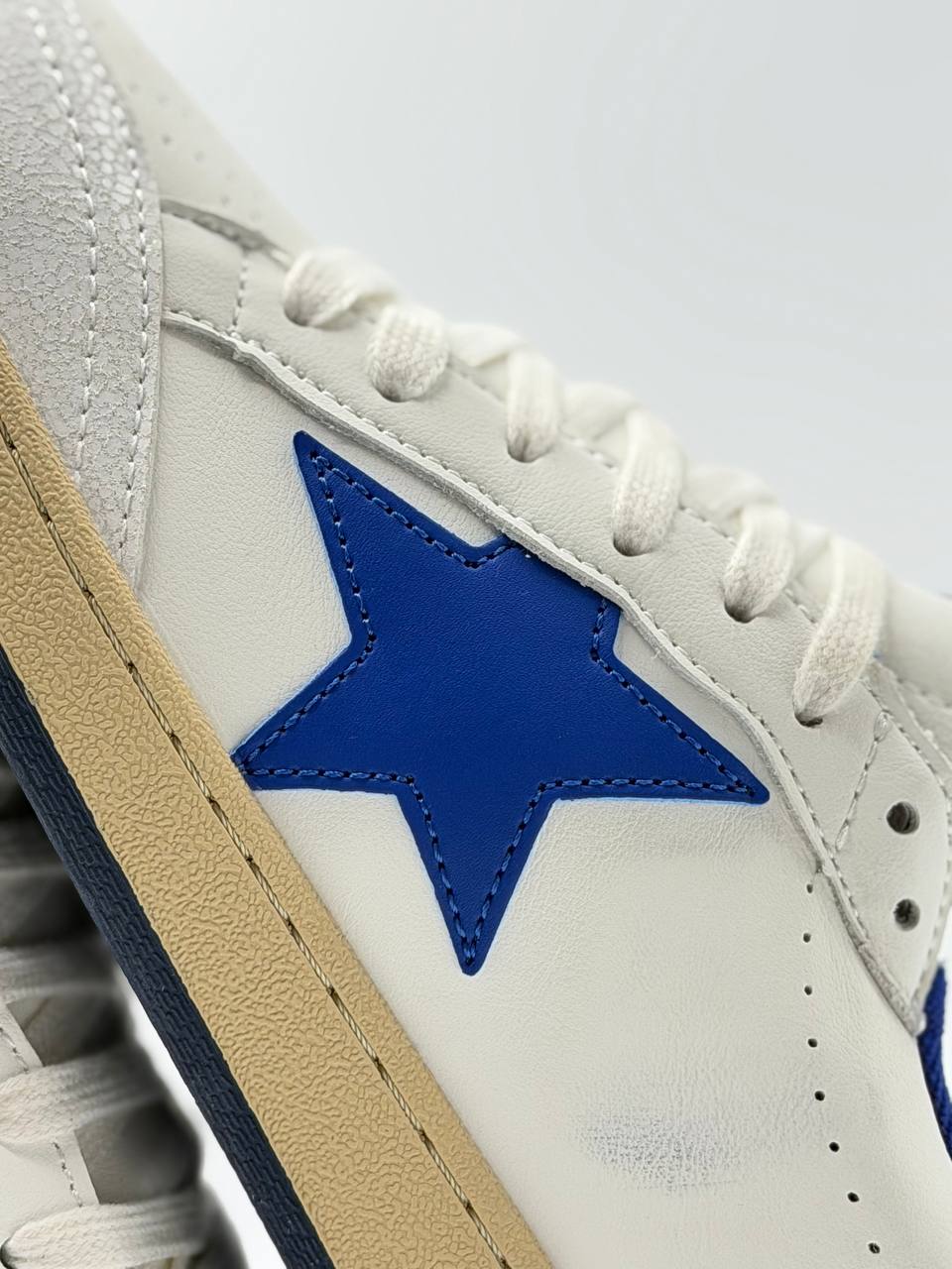 Golden Goose Ball Star  | Blanco-Azul |